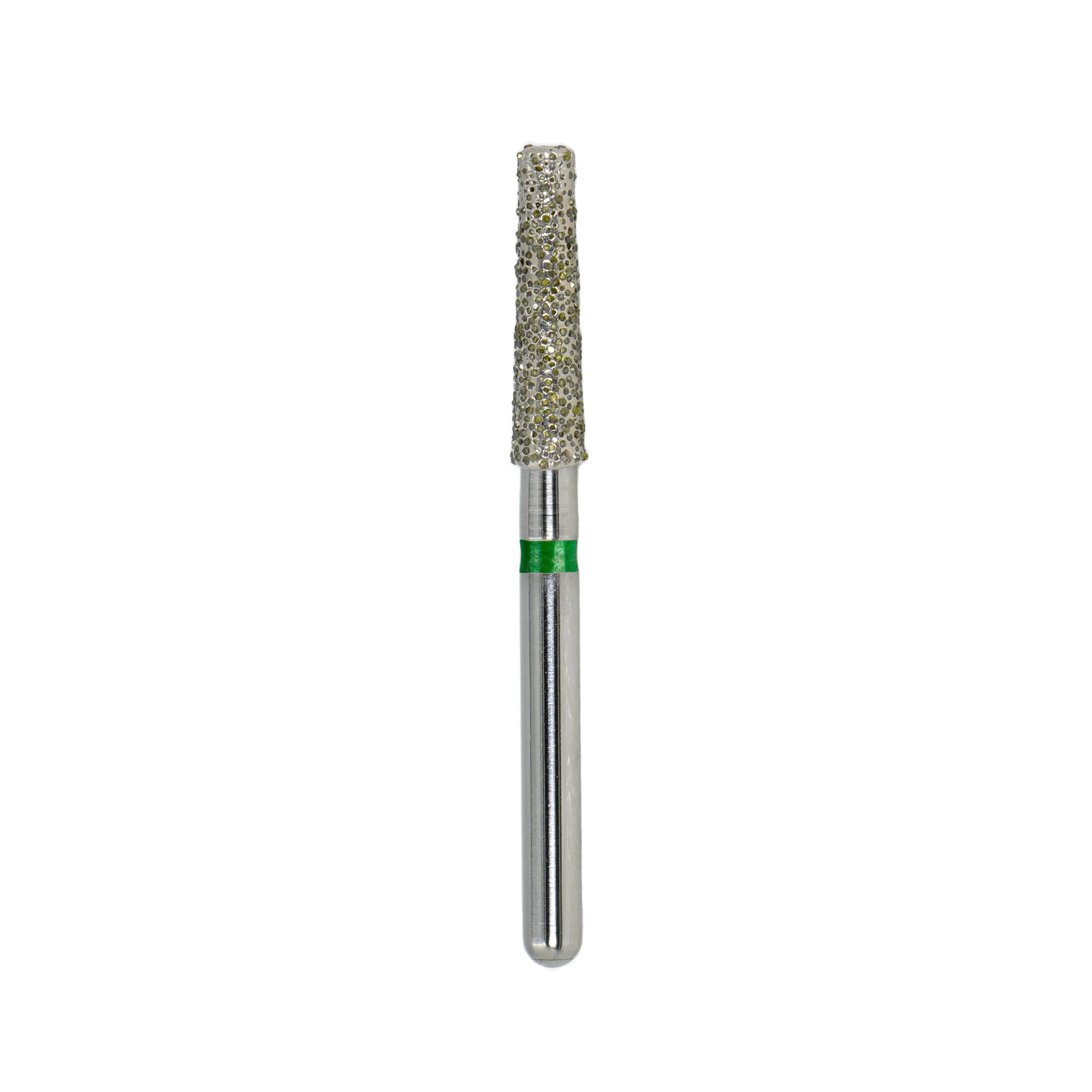 Kerr SimpliCut Single-Use Sterile Diamond Bur, Flat End Taper, Coarse Grit, Friction Grip, 25/Pack, C847-014-D - #847-014 Coarse SimpliCut Diamond Bur Flat End Taper Pack of 25 - Image 1