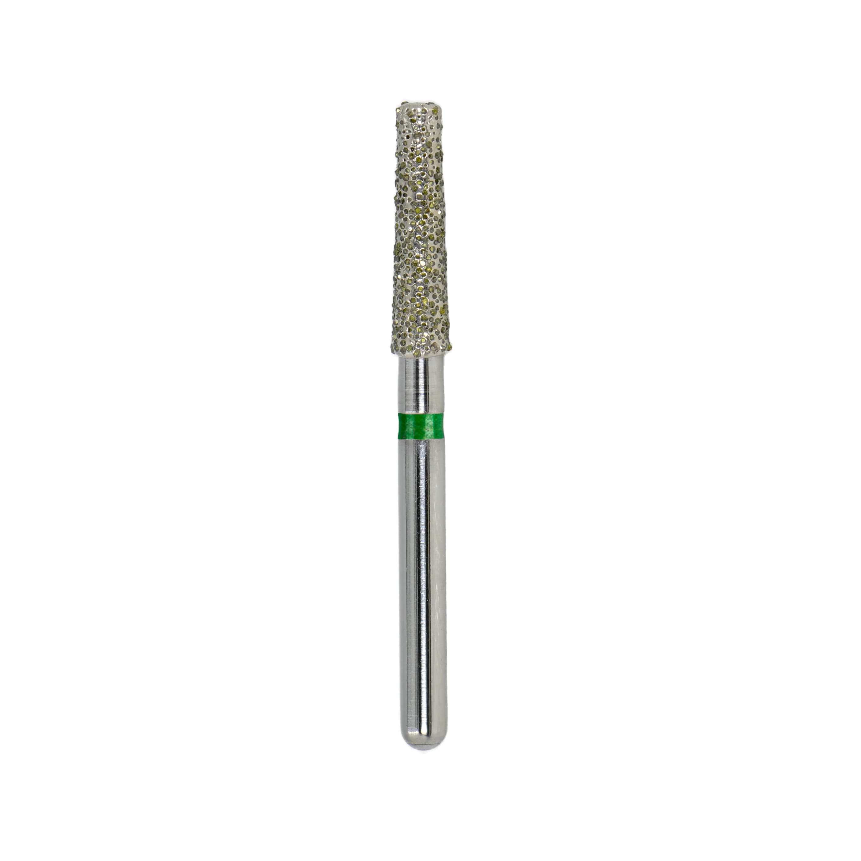 Kerr SimpliCut Single-Use Sterile Diamond Bur, Flat End Taper, Coarse Grit, Friction Grip, 25/Pack, C847-016-D - #847-016 Coarse SimpliCut Diamond Bur Flat End Taper Pack of 25 - Image 1