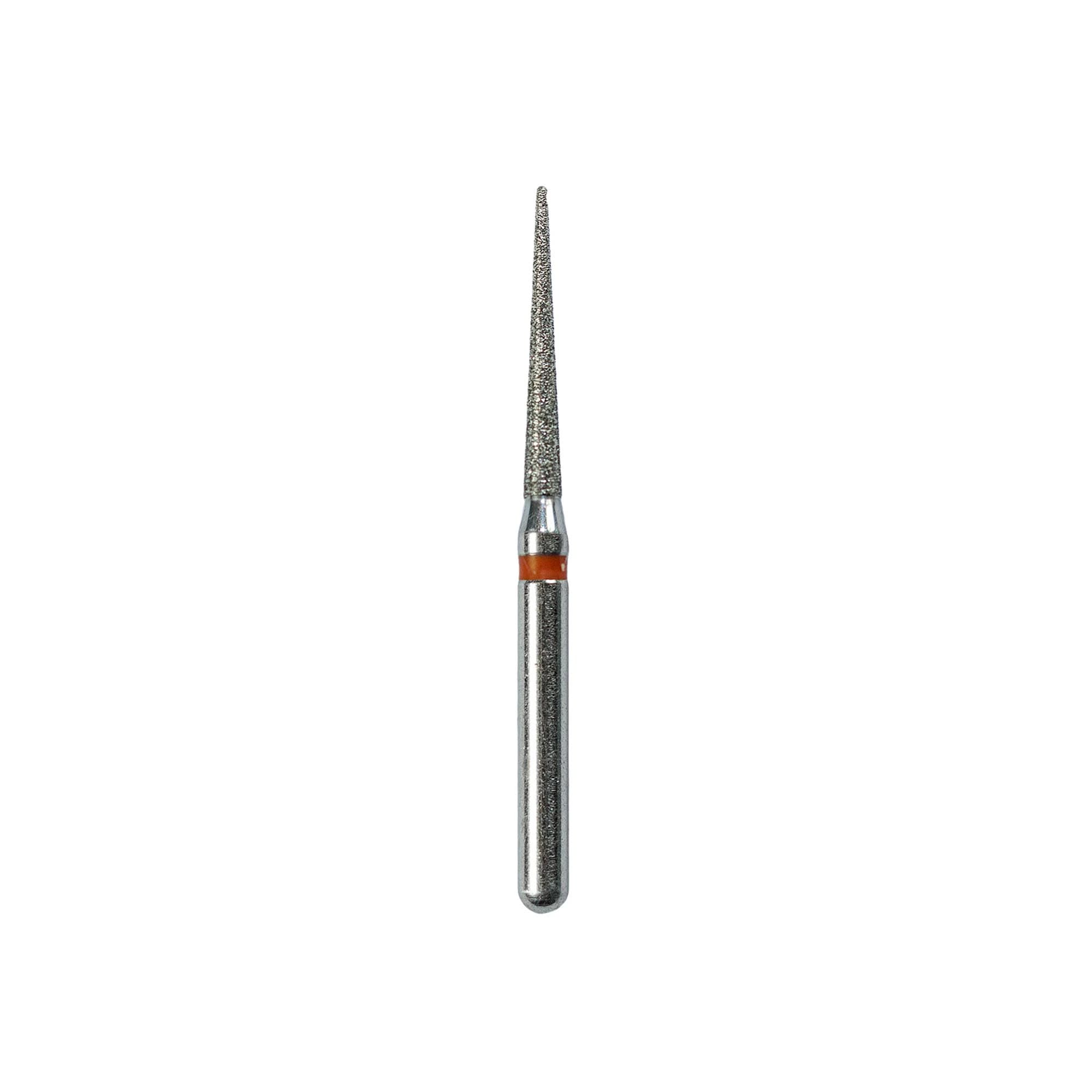Kerr SimpliCut Single-Use Sterile Diamond Bur, Fine Grit, Needle Shape, Friction Grip, 25/Pack, F859-014-D - #859-014 Fine SimpliCut Diamond Bur Needle Pack of 25 - Image 1