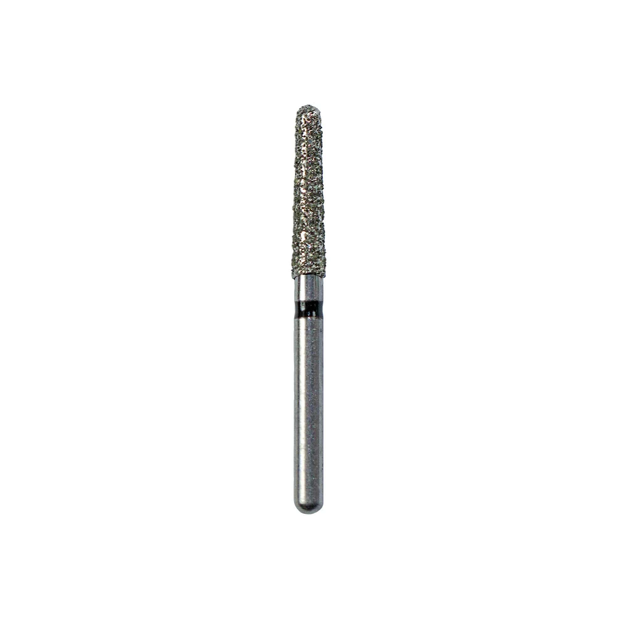 Kerr SimpliCut Single-Use Sterile Diamond Bur, Super Coarse, Round End Taper, Friction Grip, #SC856-018-D, 25/Pack - #856-018 Super Coarse SimpliCut Diamond Bur Round End Taper Pack of 25 - Image 1