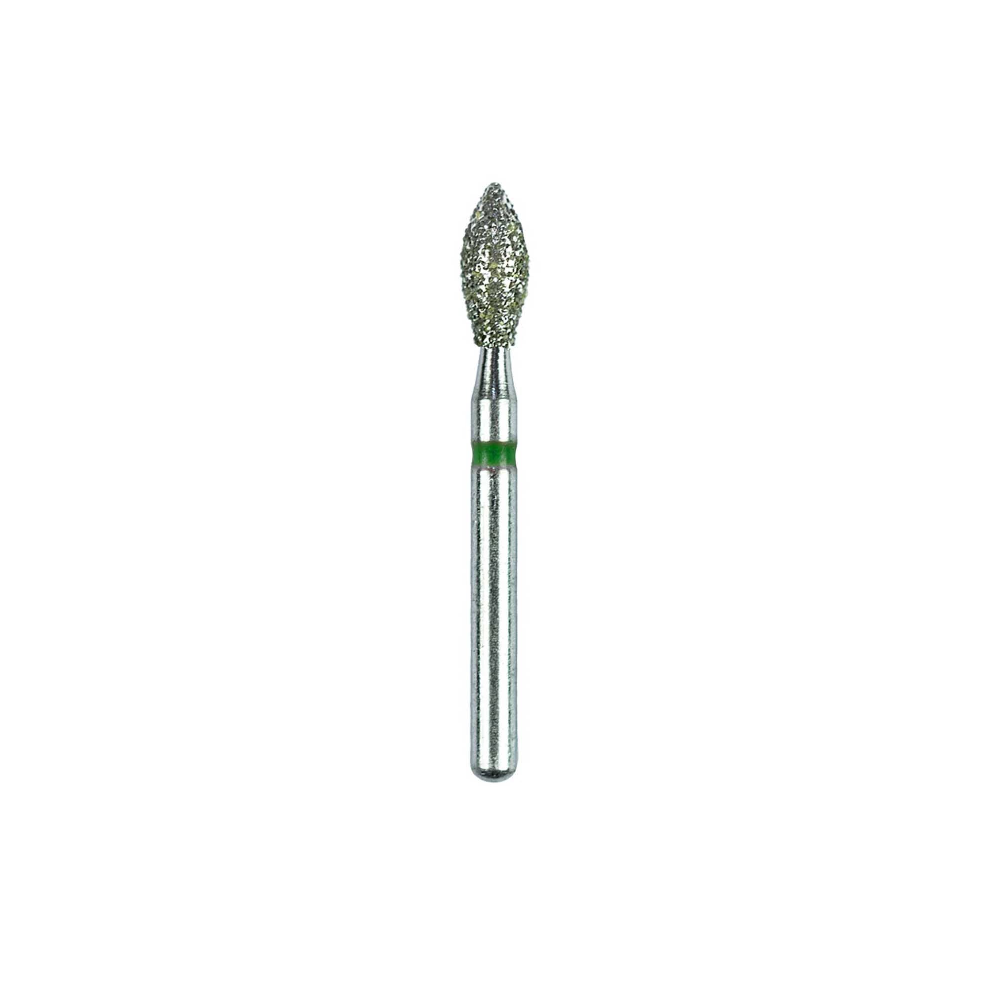 Kerr SimpliCut Sterile Single-Use Diamond Bur, Coarse Grit, Football Shape, Friction Grip, 25/Pkg, C368-023-D - #368-023 Coarse SimpliCut Diamond Bur Football Pack of 25 - Image 1