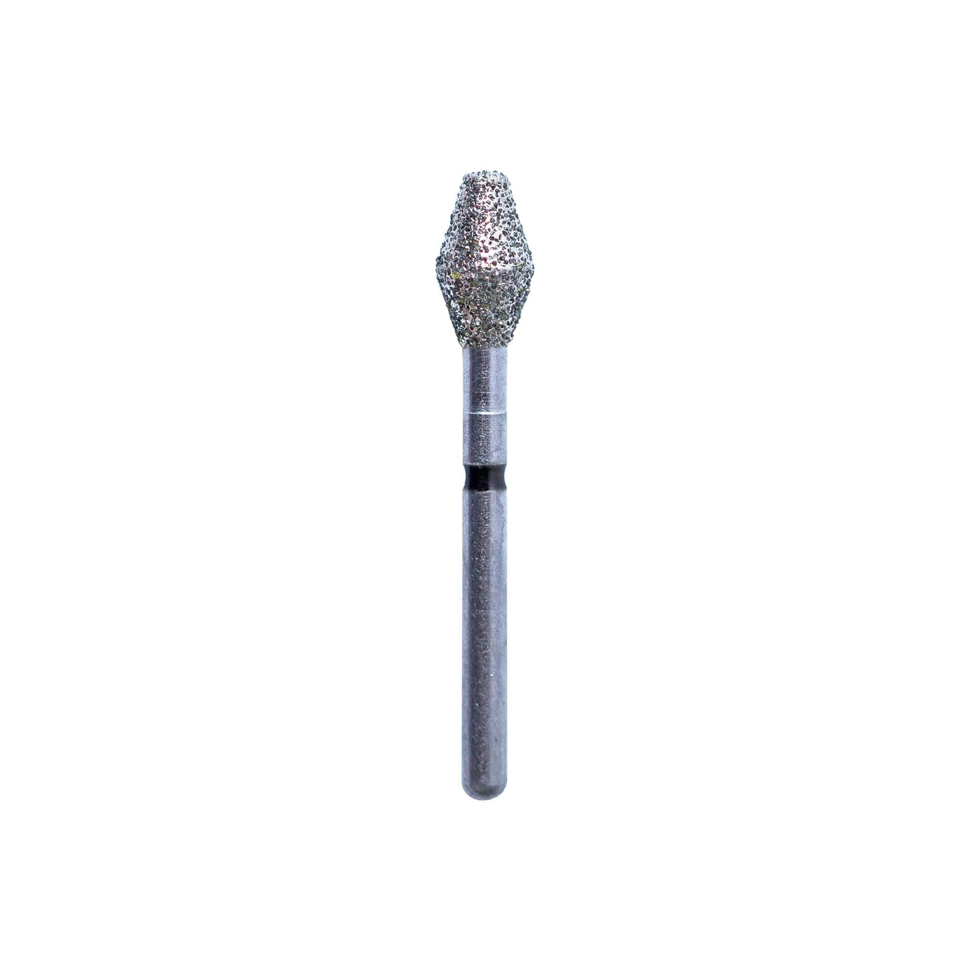 Kerr SimpliCut Single-Use Sterile Diamond Bur, Super Coarse, Barrel Shape, Friction Grip, 25/Pkg, SC811-033-D - #811-033 Super Coarse SimpliCut Diamond Bur Barrel Pack of 25 - Image 1