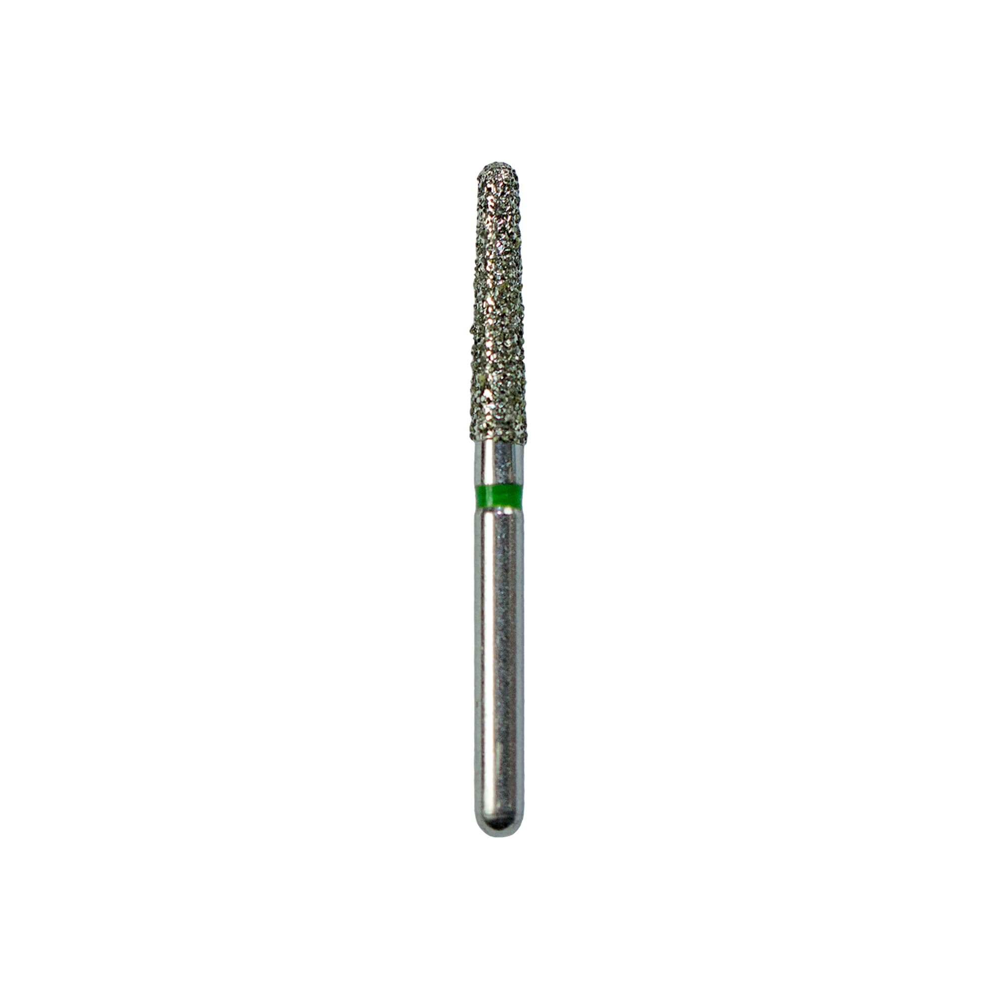 Kerr SimpliCut Single-Use Sterile Diamond Bur, Round End Taper, Coarse Grit, #856-018 (C856-018-D), 25/Pack - #856-018 Coarse SimpliCut Diamond Bur Round End Taper Pack of 25 - Image 1