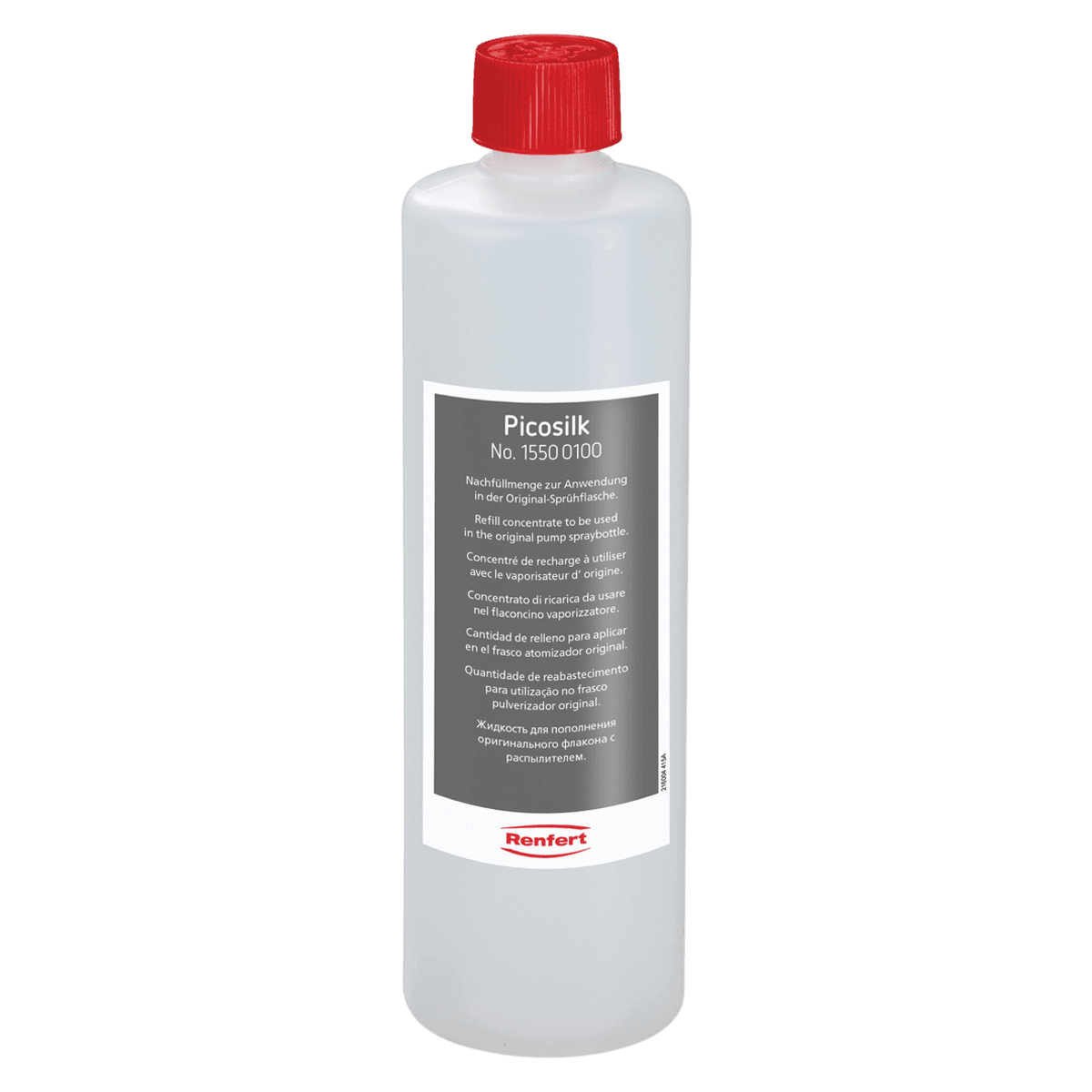 Renfert Picosilk Wetting Agent Refill, 500 ml Bottle - Picosilk Refill 500ml Bottle - Image 1