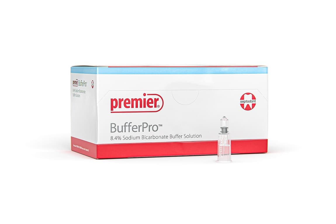 Septodont BufferPro 8.4% Sodium Bicarbonate Buffer Solution, 0.1 mL Capsules, 25/Box, 01B0000 thumbnail 2