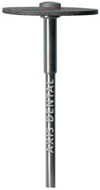 NTI Supermax Diamond Disc, Handpiece, Coarse, Green, 22mm x 1mm, G9004 - Supermax Thin Wheel - Image 1