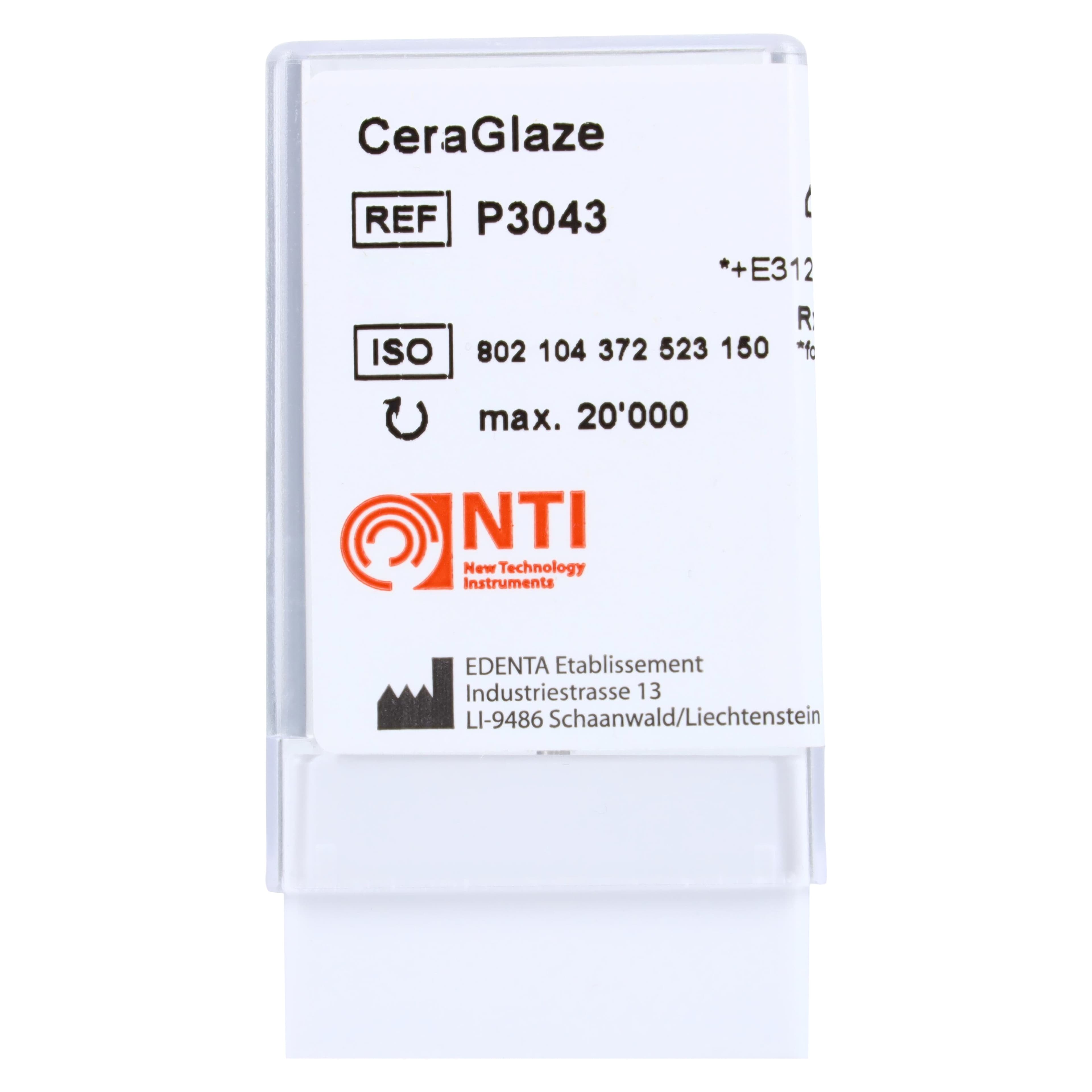 NTI CeraGlaze Polishing System, Blue Refining, Fine, Large Disc, HP Shank, 14.5 mm, 1/Pk, P3043 thumbnail 3