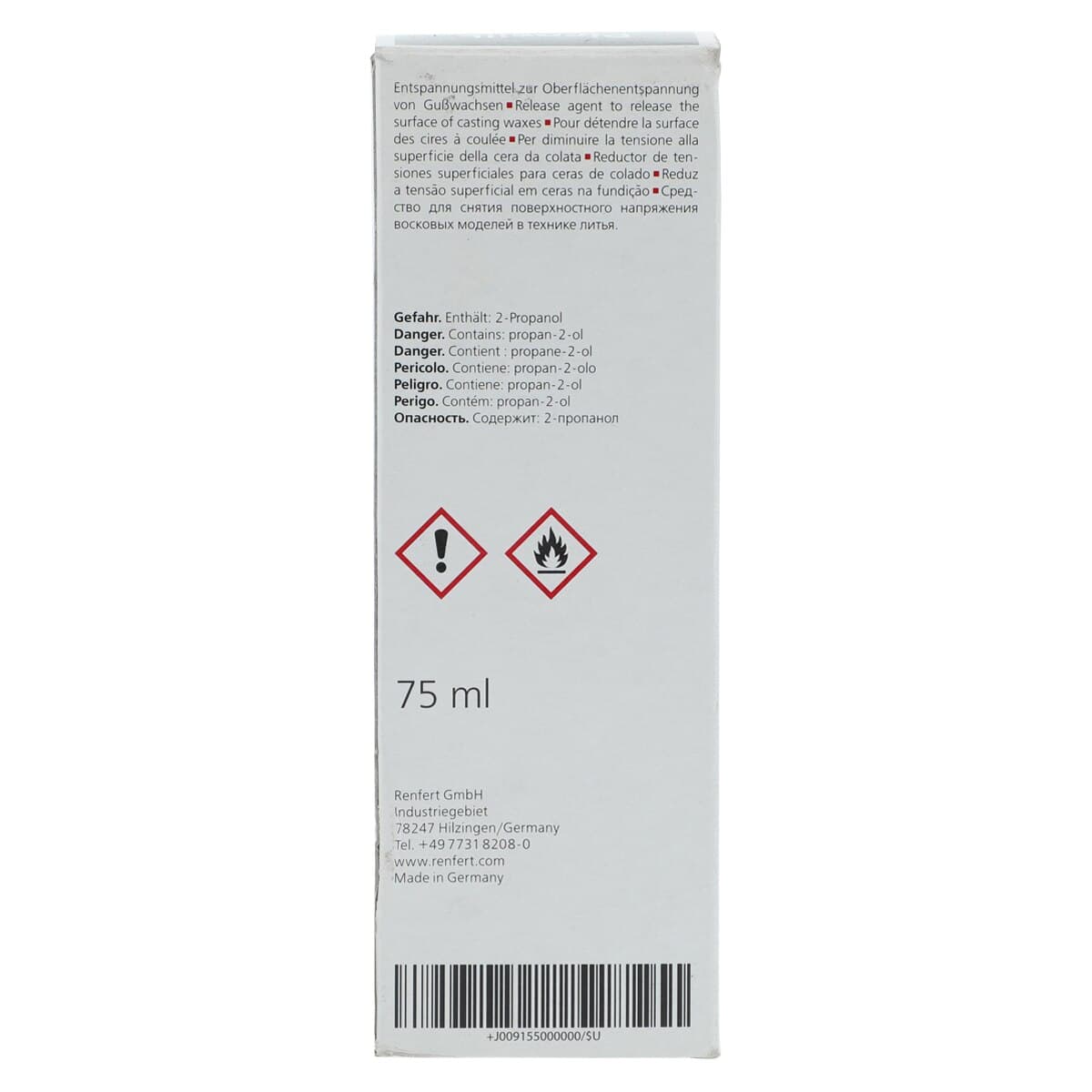 Renfert Picosilk Spray, 75 ml Bottle thumbnail 6