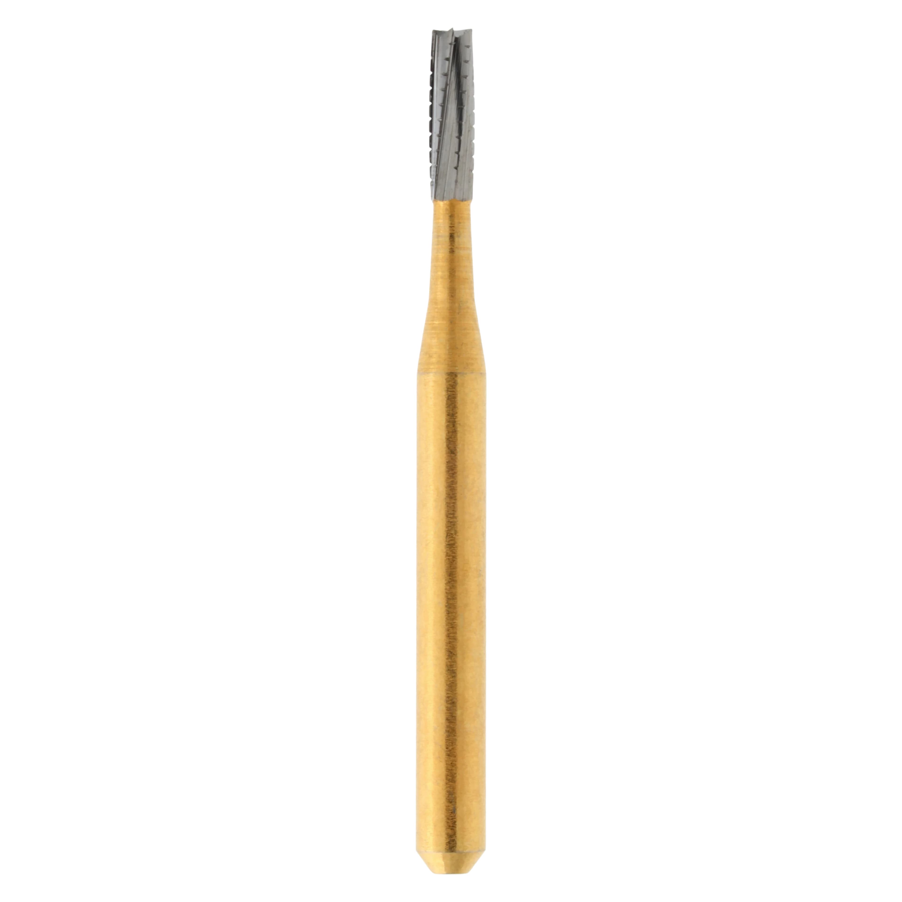 Razor Operative Carbide Bur #557, FG, Cross-Cut Cylinder, 1.0 mm Diameter, 4.2 mm Length, 10/Pk, H557RZ-FG - Razor Operative&trade; Carbide Burs - #557 - Image 1