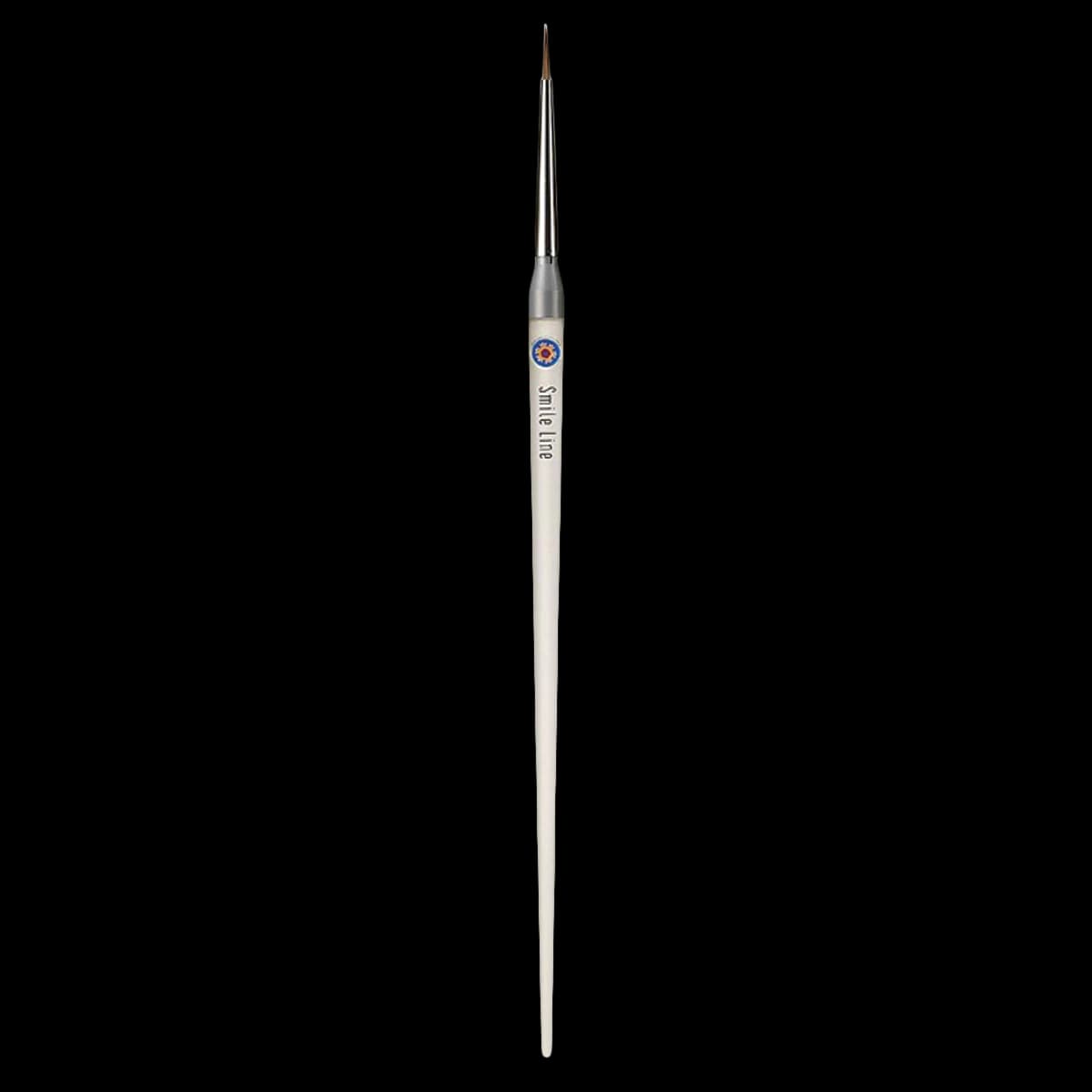 Smile Line USA Ceramist Brush #1, Clear Handle, Single - Clear Handle Brush - Image 1