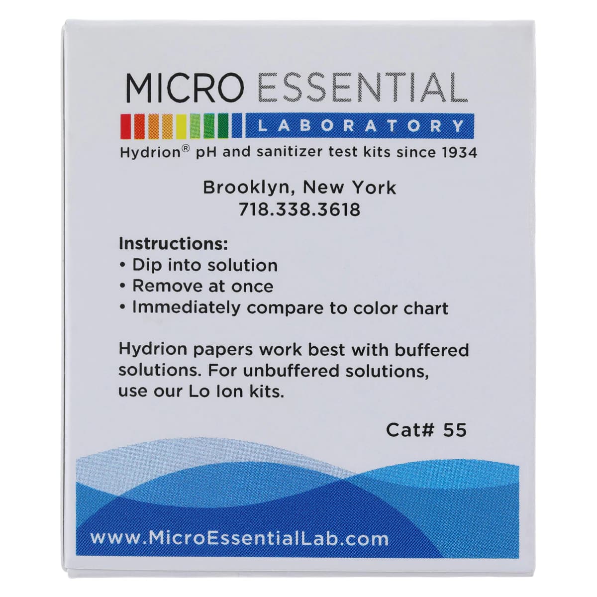 Hydrion pH Test Strips, Range 4-9, with Color Chart, 1 Roll thumbnail 6