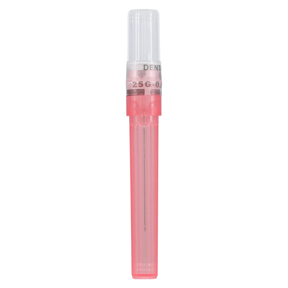 Septoject Dental Needle, 25 Gauge Long (35mm), Red, Plastic Hub, Sterile, 100/Box, 01-N1252 thumbnail 4