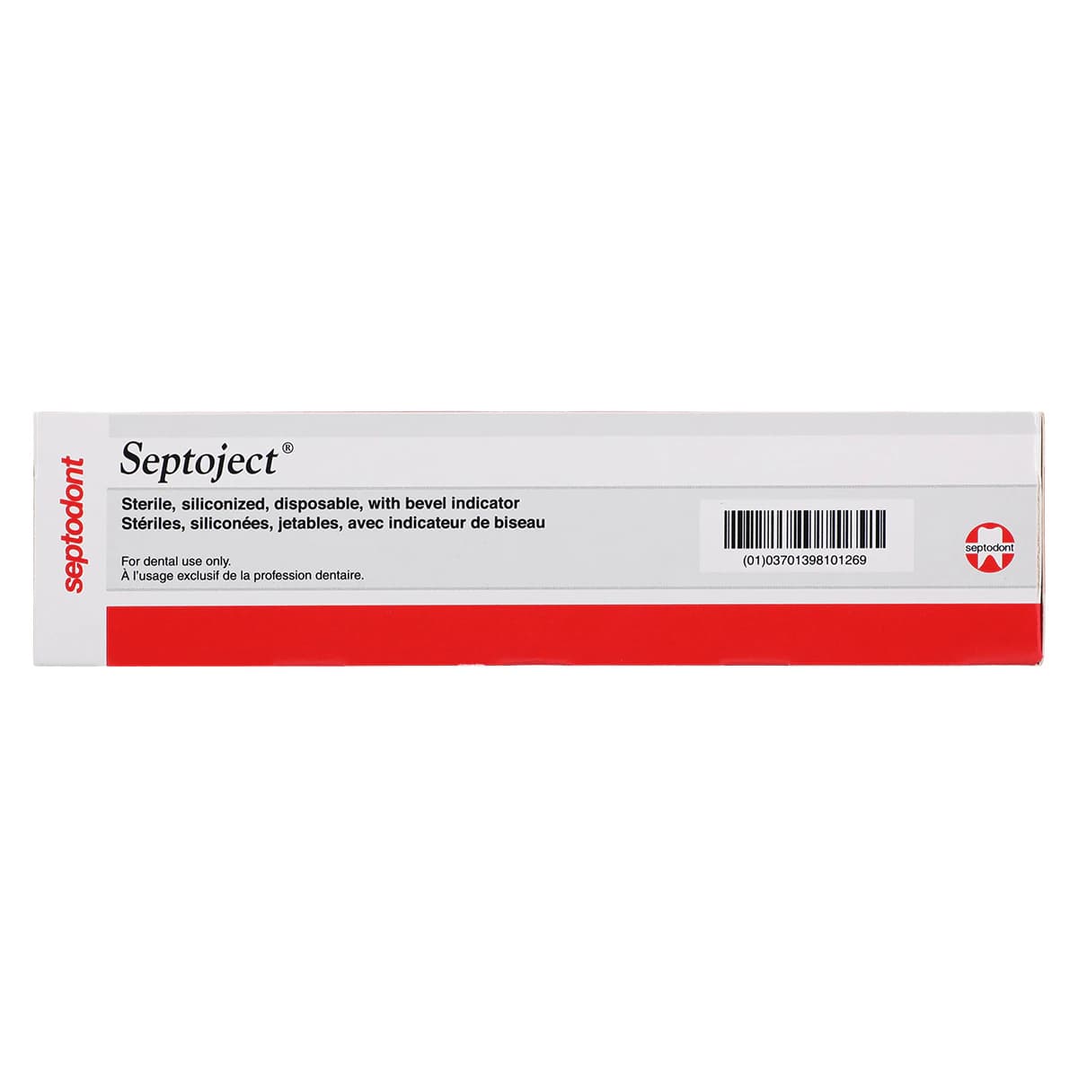 Septoject Dental Needle, 25 Gauge Long (35mm), Red, Plastic Hub, Sterile, 100/Box, 01-N1252 thumbnail 8
