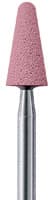 Kerr NTI Pink Abrasive Stone, Round End Taper, HP, Medium, 10 mm, 12/Pkg, PM671-HP - Pink NTI Abrasive Round End Taper HP Pack of 12 - Image 1