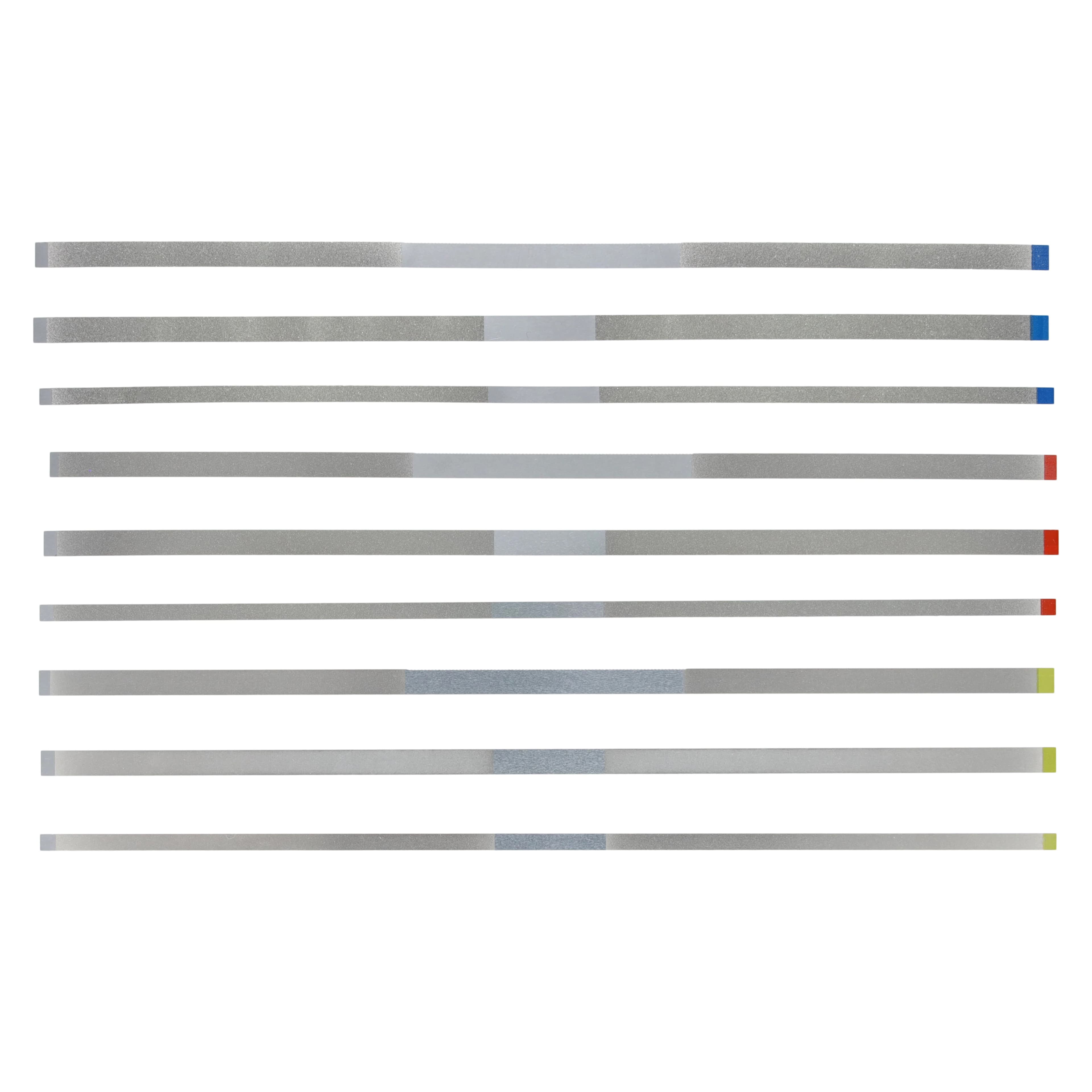 NTI Diamond Finishing Strip Assortment Pack, Serrated, 10 Strips, FS32-SFMX thumbnail 3