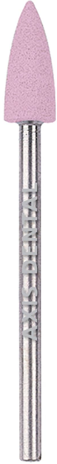NTI Goldstar Polisher, Pink, HP, Flame Shape, Superfine Grit, 10/Pkg, P18244 - NTI Goldstar Polishers for Polishing Gold and Other Precious and Semi-Precious - Image 1