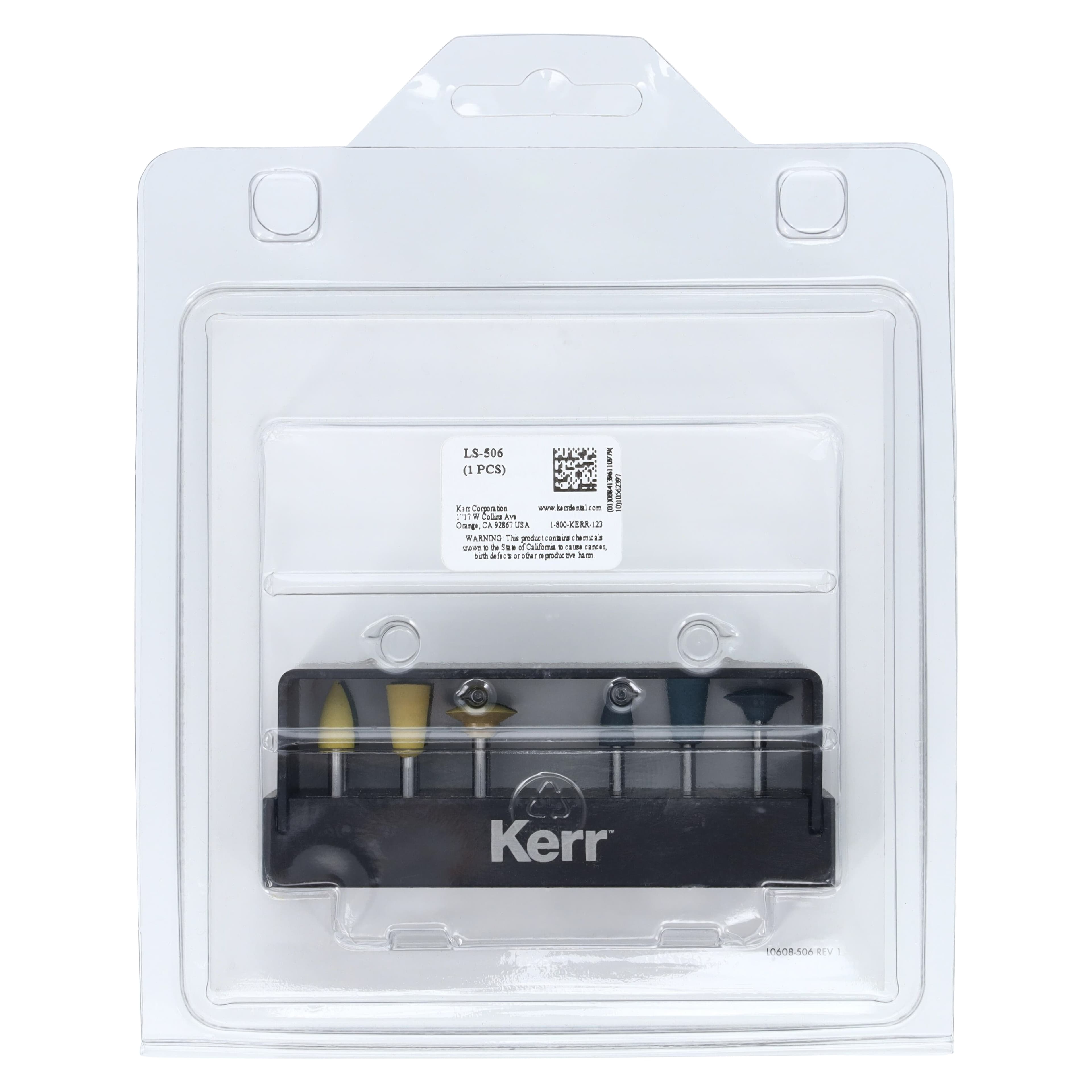 Kerr CeraGlaze Ultimate Porcelain Adjusting and Polishing Logic Set, RA, 9-Piece, LS-506 thumbnail 6
