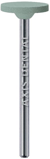 Kerr AXIS Green Stone Large Disc, HP Fine, GF703-HP100, 100/Pack - NTI Green Abrasives Green Fine HP Points for Grinding on Materials such - Image 1