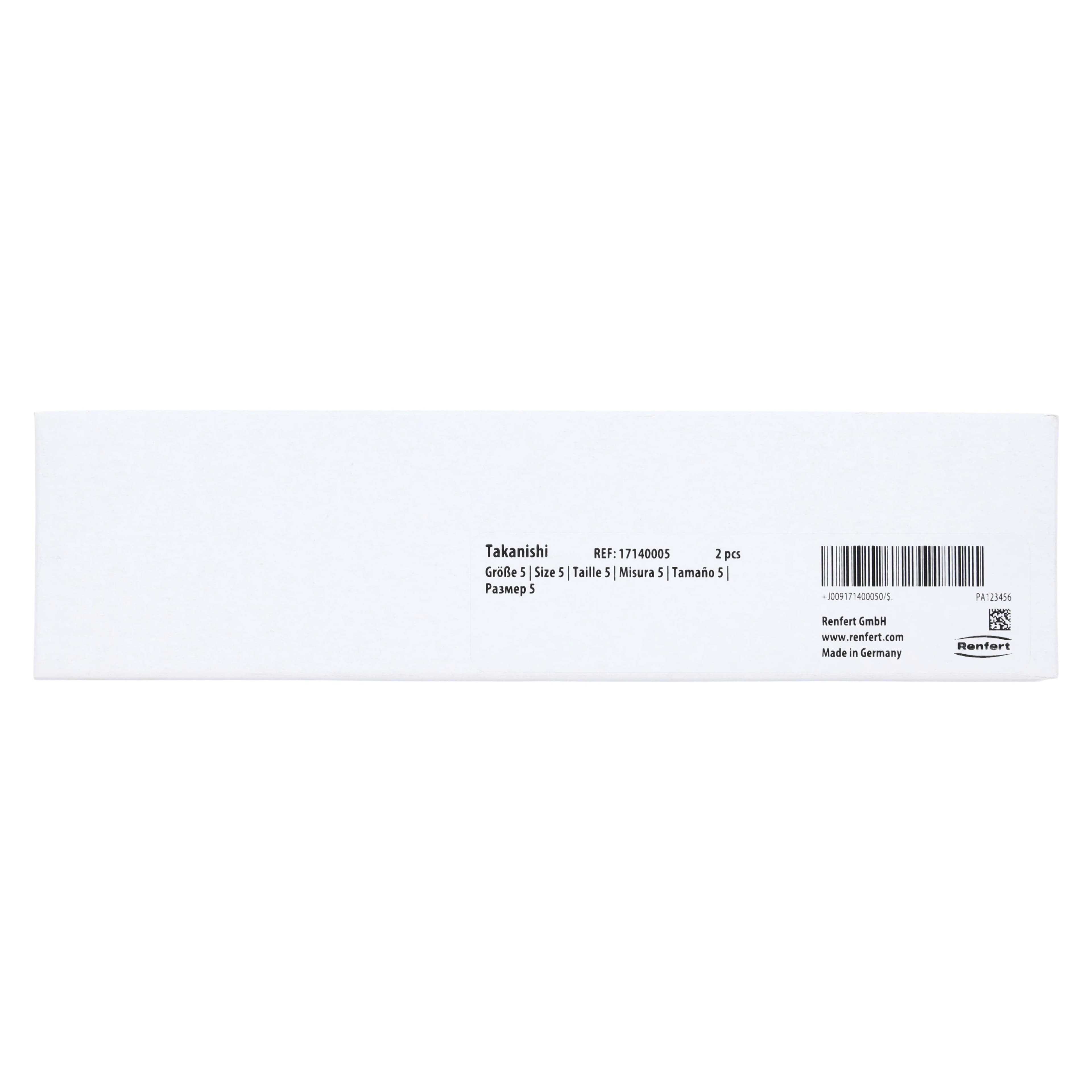 Renfert Takanishi Ceramist Brush, Size #5, Synthetic Bristle, 2/Pack, 17140005 thumbnail 4