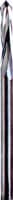 NTI Universal Cutter Vacuum Form Spiral Carbide Bur, HP Shank, 2.3mm Diameter, 9mm Head Length, UC219S-023 - Burs Carbide Universal Cutter UC219S-023 - Image 1
