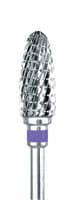 NTI® Universal Cutter SPF, Spiral Fine Cross Cut, Round End Taper, HP Shank, Purple, #UC079SPF-040 - NTI&reg; Universal Cutters - SPF - #079-040 - Image 1