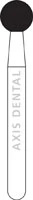 NTI Diamond Bur, FG, Round, #801, 2.9 mm, Coarse, Green, 5/Pk, C801-029 - NTI Diamond Burs, FG, Round, # 801, 2.9 mm, Coarse, Green, 5/Pk, C801-029 - Image 1