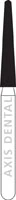 NTI Diamond Bur FG Super Coarse Round End Taper #850-018, 1.8 mm Diameter, 10.0 mm Length, 5/Pack, SC850-018 - NTI&reg; FG Diamonds - Super Coarse - #850-018 (10.0) - Image 1