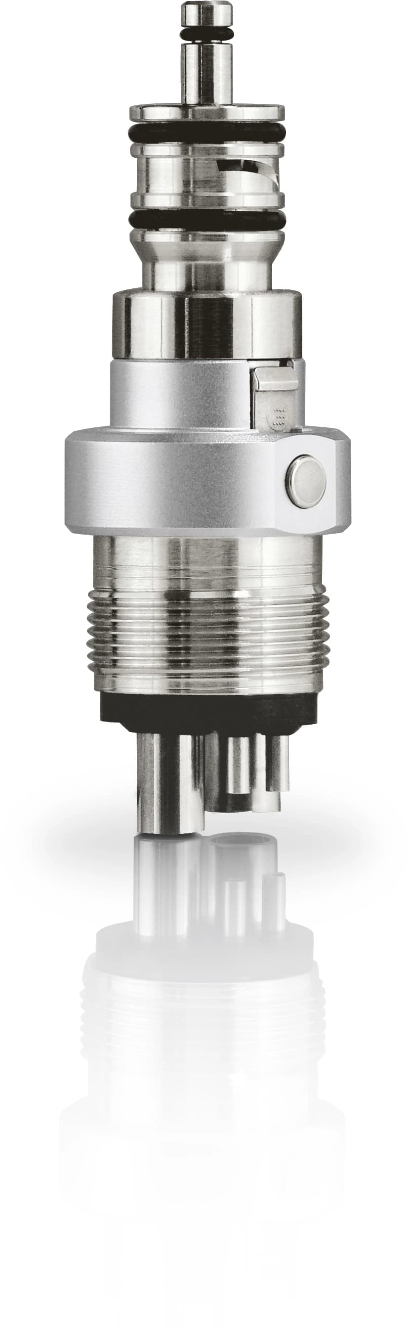Unifix Quick-Connect Handpiece Coupling, 4-Hole, Non-Lighted, Bien Air, 1600082-001 - Unifix Quick-Connect Handpiece Couplings – 4-Way - For Bien-Air Non-Lighted Air Handpieces - Image 1