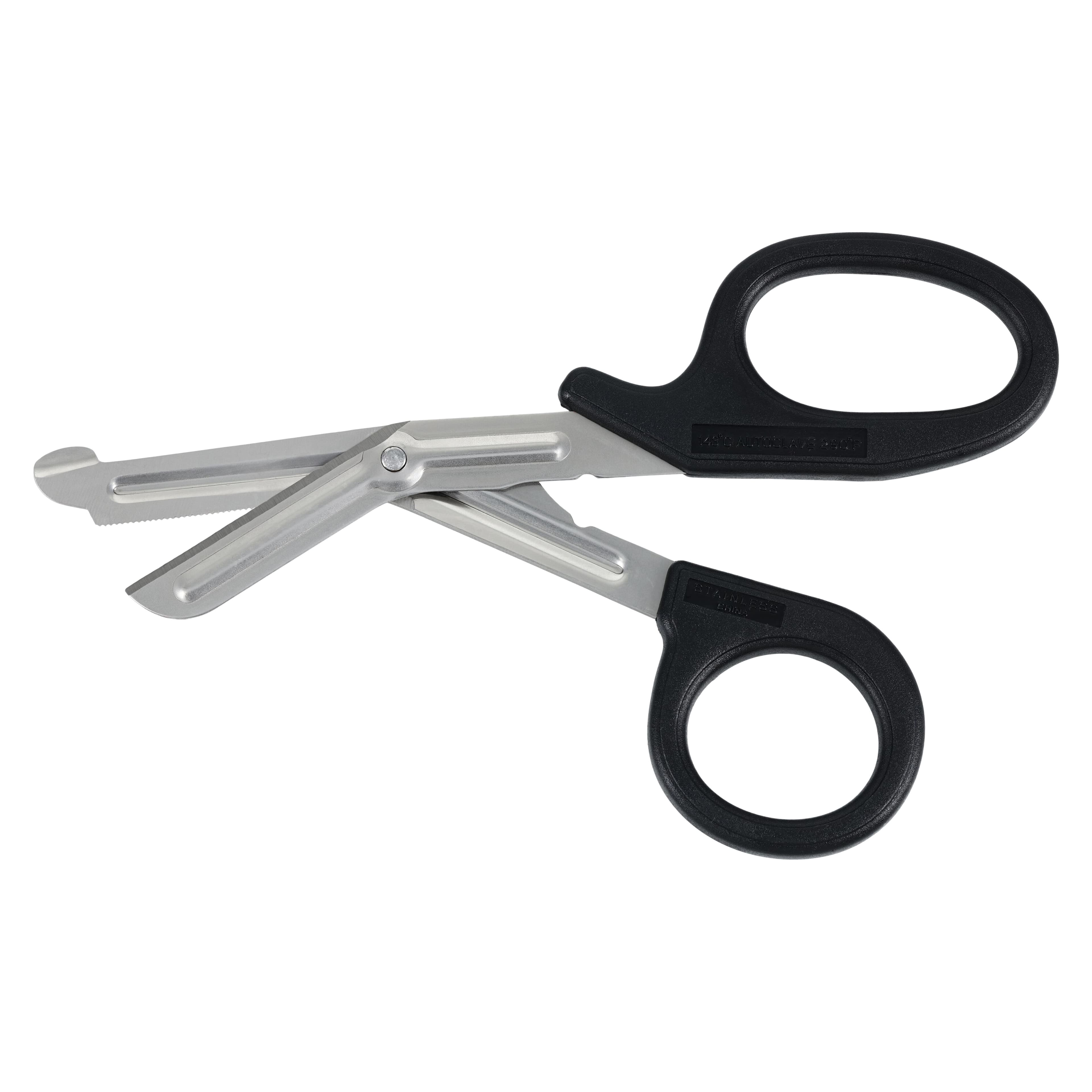 Medicut EMT Shears, Angled, 7-1/4", Stainless Steel/Polypropylene, Autoclavable, Reusable thumbnail 5