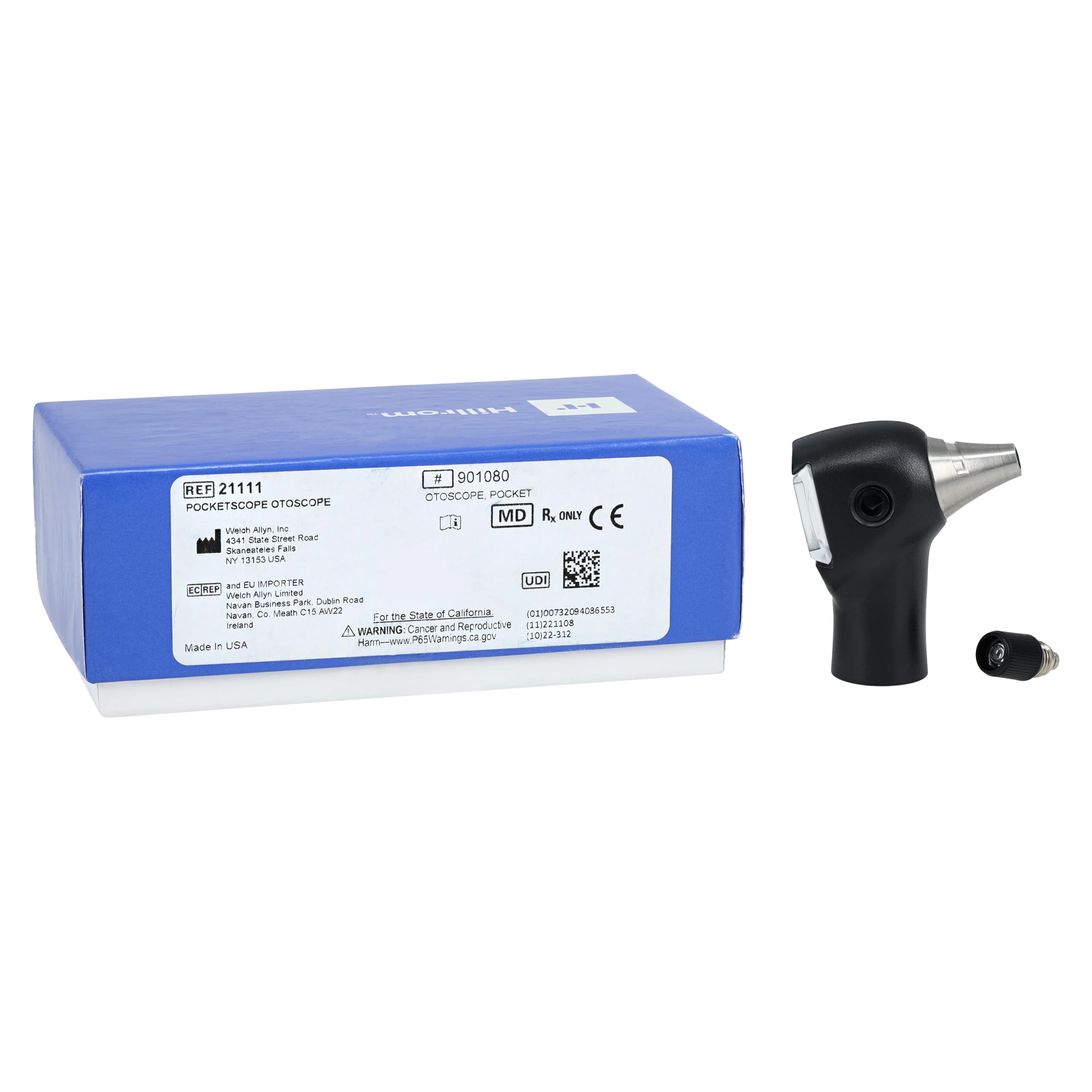 Welch Allyn PocketScope Head Otoscope, Twist Lock Connection, 2.5V, 1/Each thumbnail 2