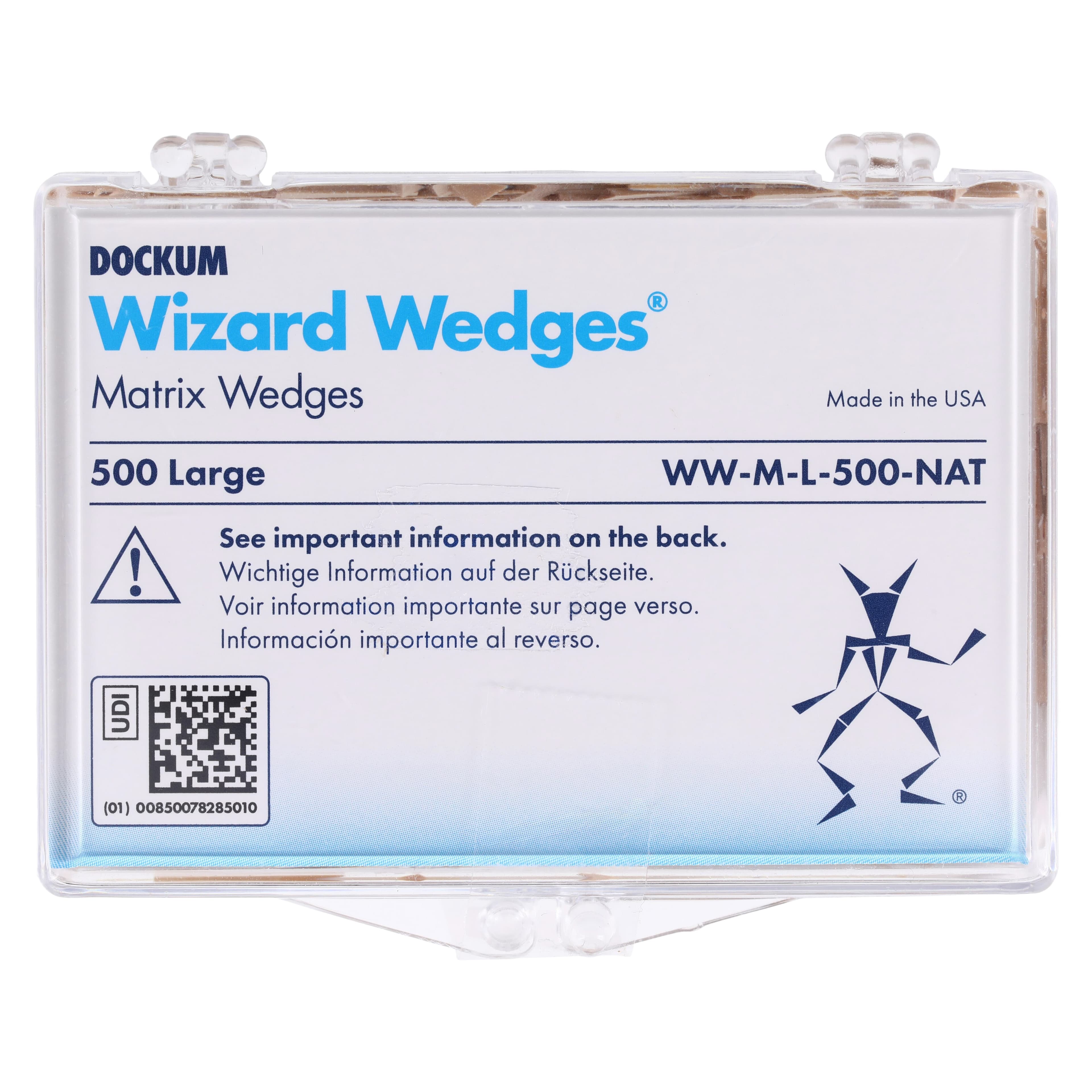 Wizard Wedges Matrix Wedges, Large, Birchwood, 500/Pack, WW-M-L-500-NAT5 thumbnail 3