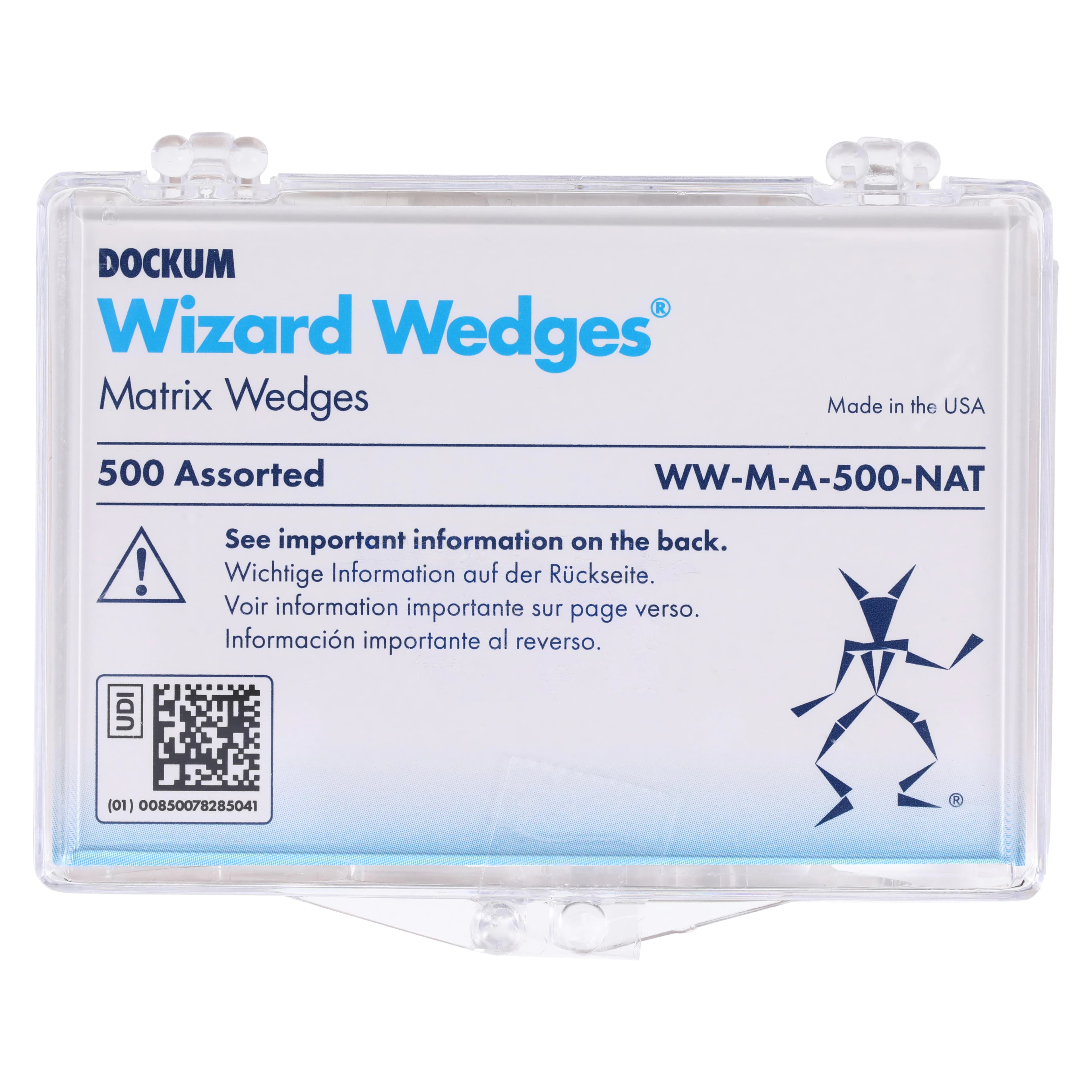 Wizard Wedges Matrix Wedges, Assorted Sizes, Natural Birch Wood, 500/Pk, WW-M-A-500-NAT thumbnail 4