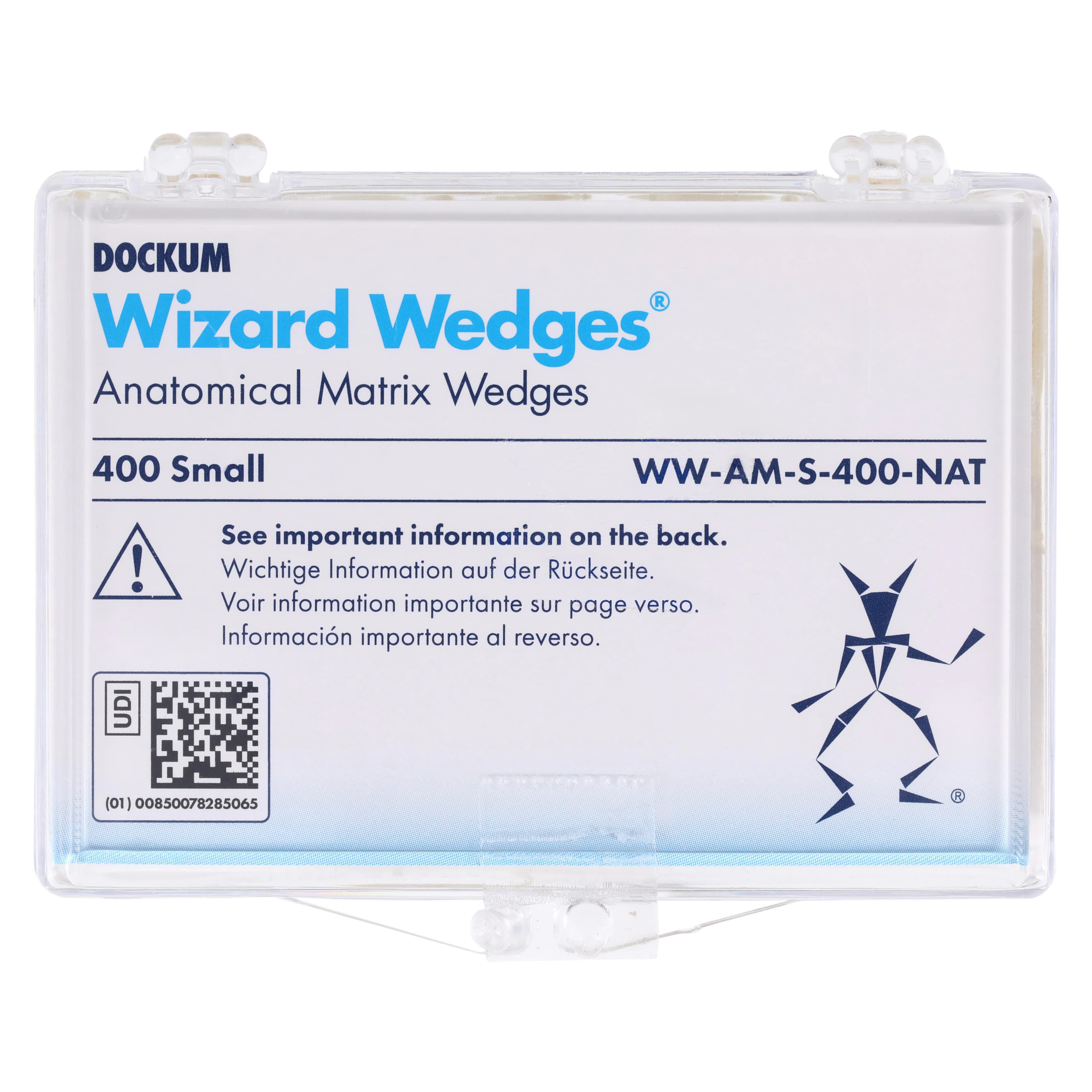 Wizard Anatomical Wedges, Small, Natural, 400/Pack, WW-AM-S-400-NAT5 thumbnail 3