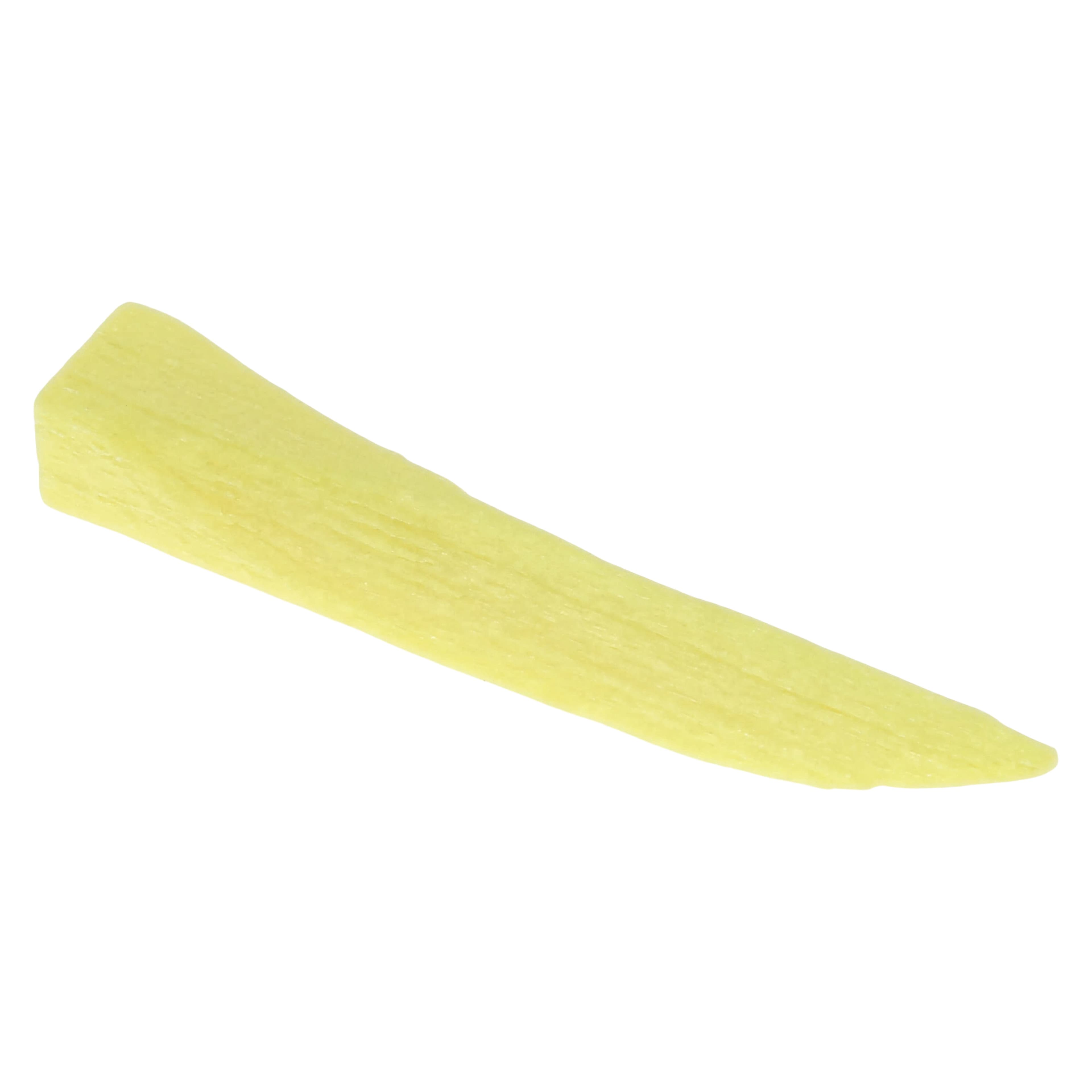 Wizard Anatomical Wedges, Medium, Yellow, Birch Wood, 400/Box, WW-AM-M-400-YEL5 thumbnail 2