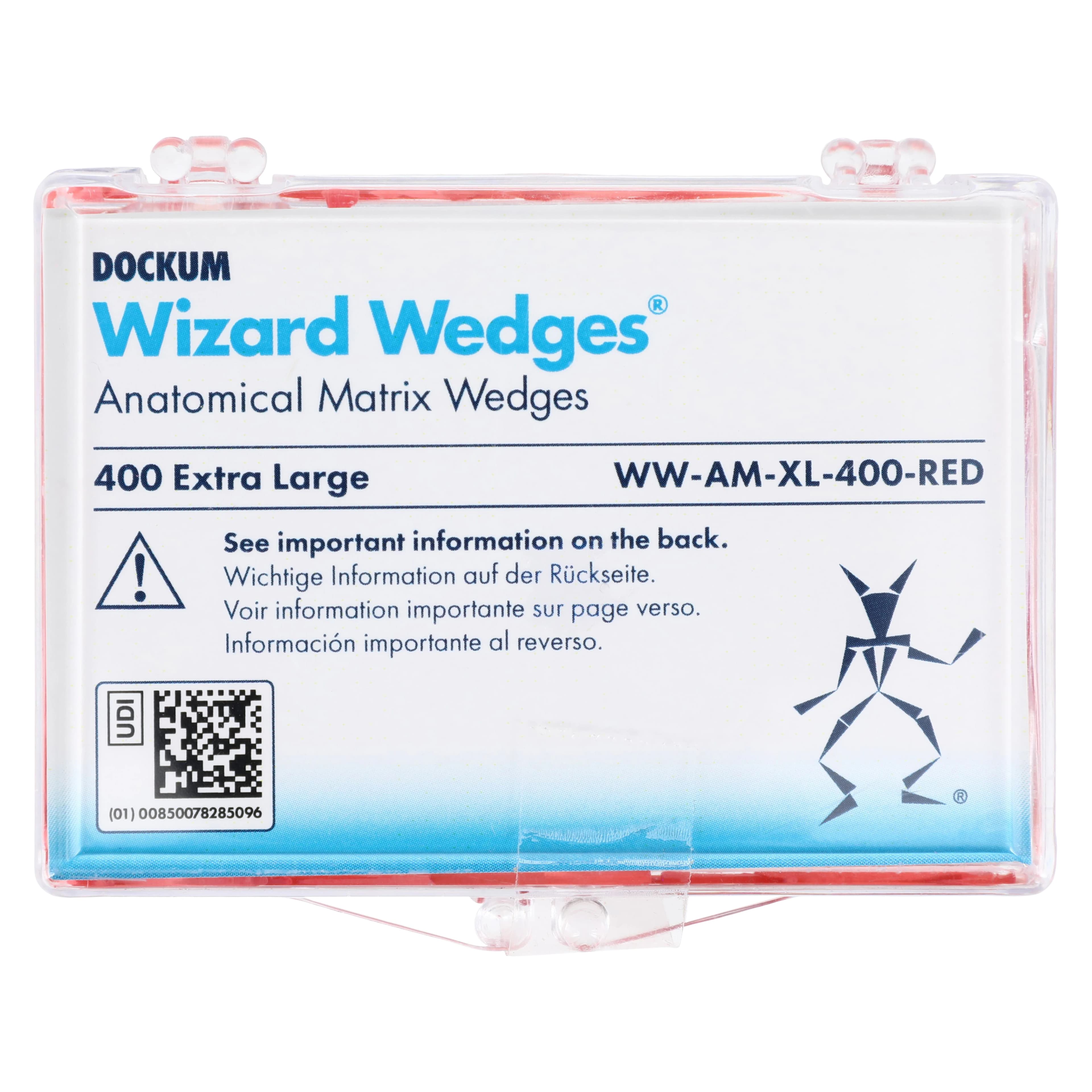 Wizard Anatomical Wedge XL Red 061309-000, 400/Pack thumbnail 4