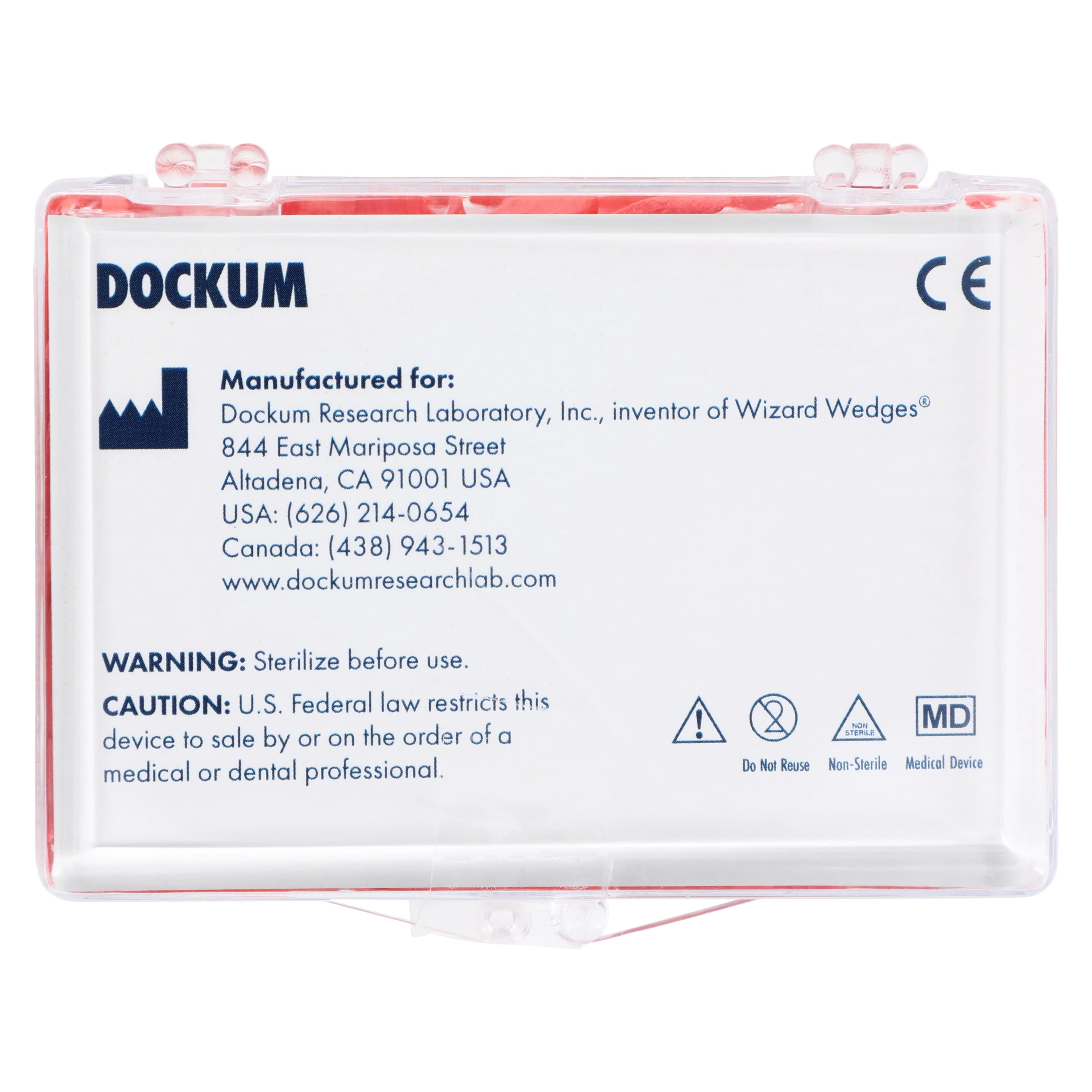 Wizard Anatomical Wedge XL Red 061309-000, 400/Pack thumbnail 3