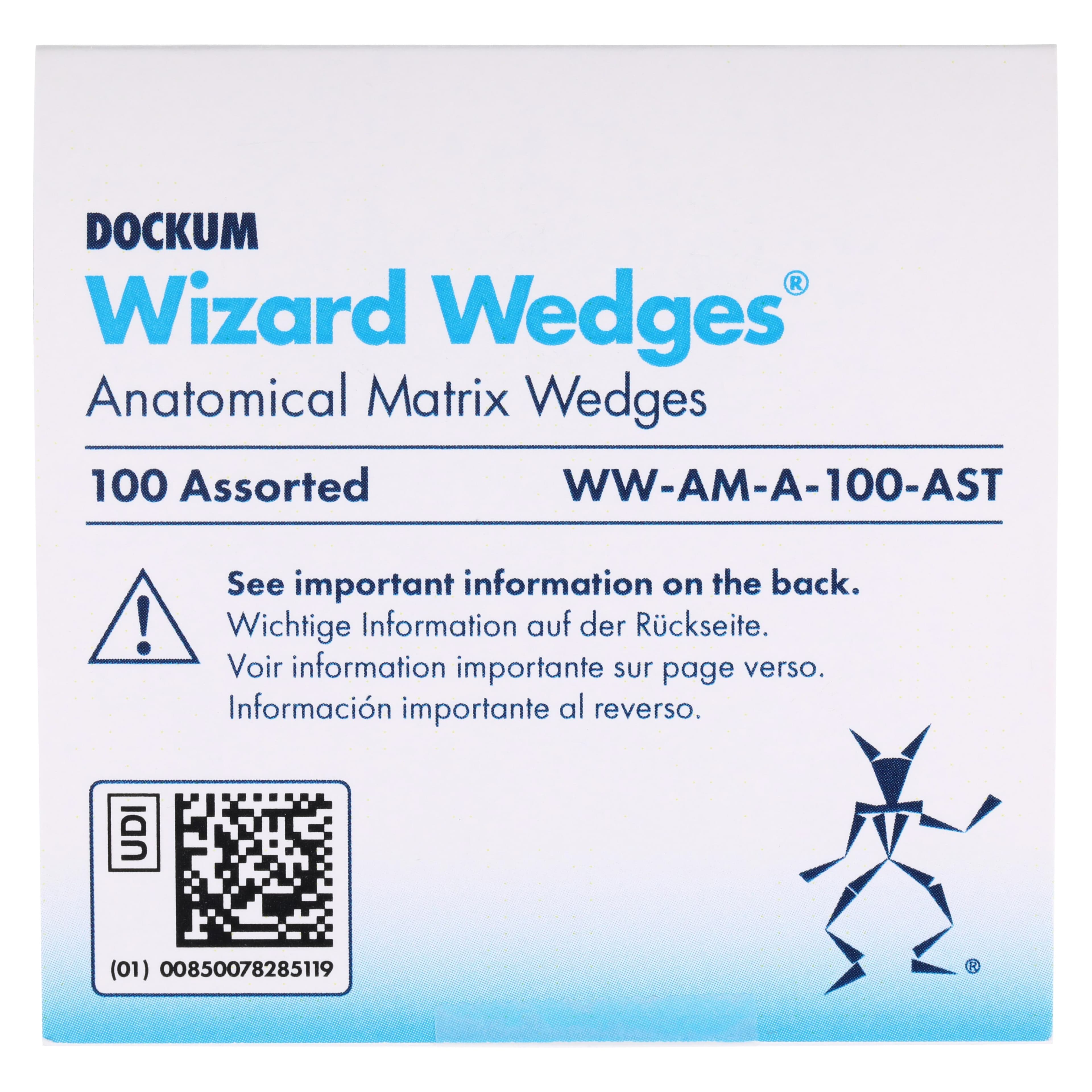 Anatomical Wizard Wedges, Assorted, 100/Pkg thumbnail 3