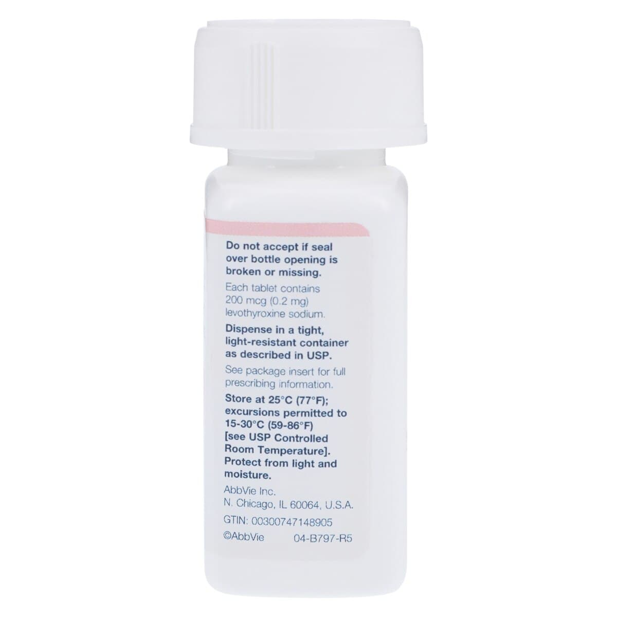 Synthroid Tablets, 200 mcg, 90/Bottle thumbnail 2
