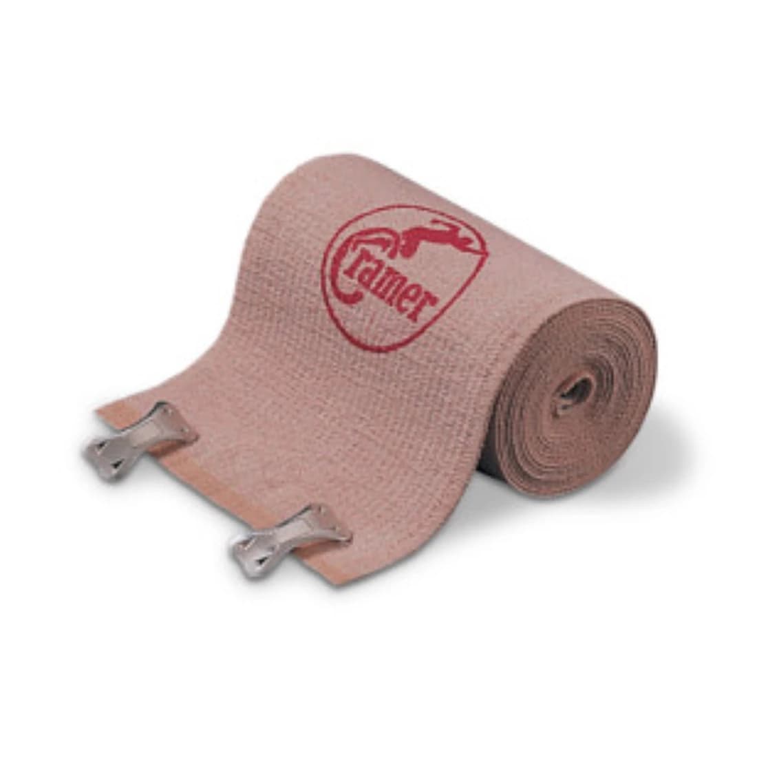 Wrap Elast Deluxe Woven Elastic Bandage, 4" x 6 yd, Non-Sterile, 6/Box - Wrap Elast Deluxe Woven Clips - Image 1