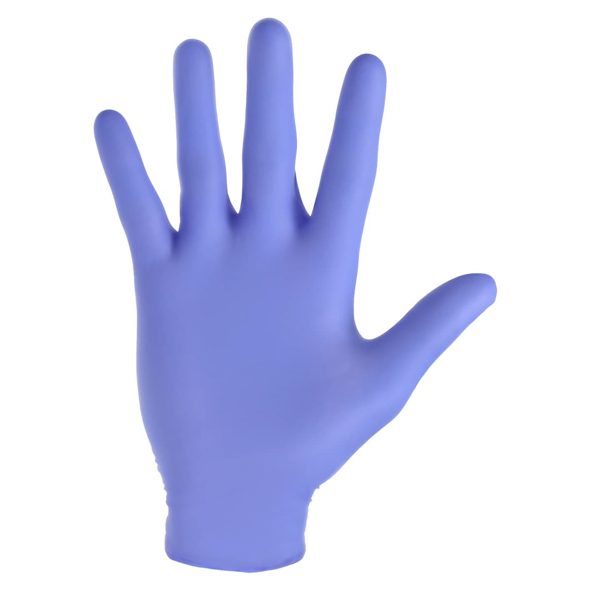 VitalGard Nitrile Exam Gloves, Powder-Free, Latex-Free, Textured, Non-Sterile, Large, Blue, 100/Box, VNPF100L thumbnail 3