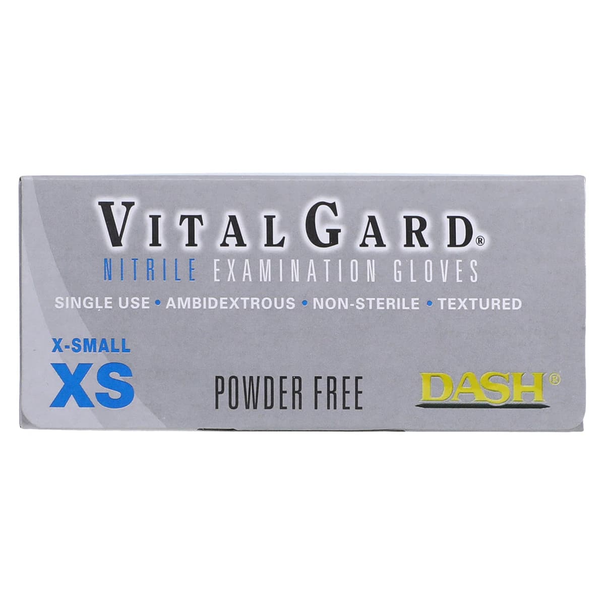 VitalGard® Nitrile Exam Gloves, Powder Free, Latex Free, Non-Sterile, Extra Small, Blue, 100/Box, VNPF100XS thumbnail 6