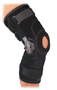 DJO Playmaker Knee Sleeve Brace, Neoprene, Adult X-Large, 23.5-26.5" - Brace Playmaker - Image 1