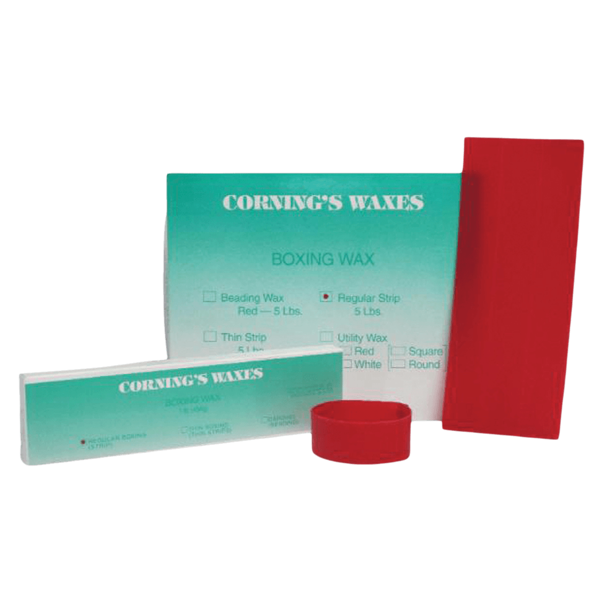 Corning Rubber Co Inc Boxing Wax, Thin, 1.5" x 12" - Boxing Wax Thin 1.5"x12" - Image 1
