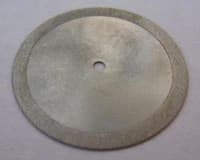Diamond Disc HP 22mm x 0.25mm, Double Sided, C03 Medium, Each - Diamond Disc HP 22mm x 0.25 - Image 1