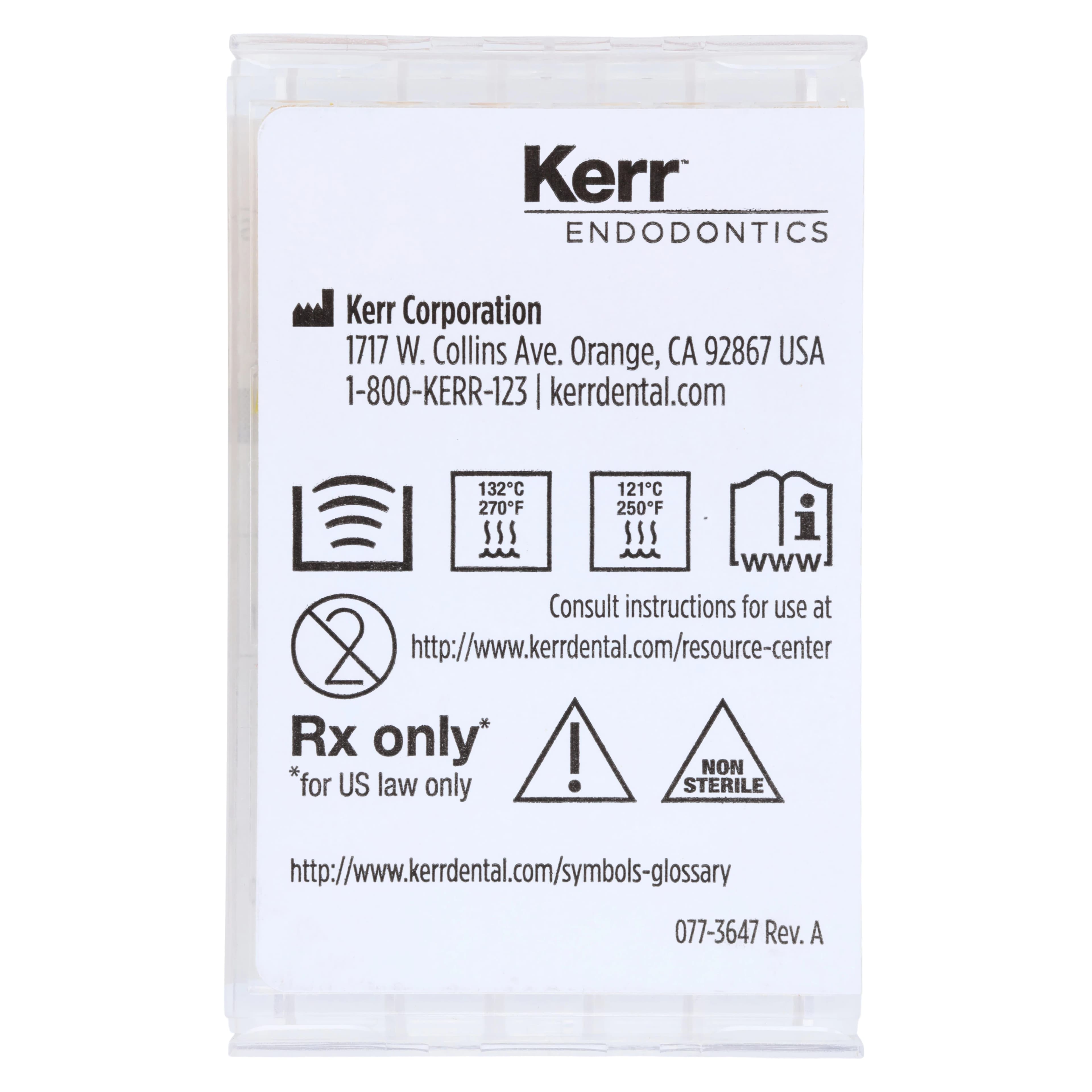 ZenFlex NiTi Rotary Shaping File, .25/.04/21mm, Non-Sterile, 6/Pk, 818-1251 thumbnail 2