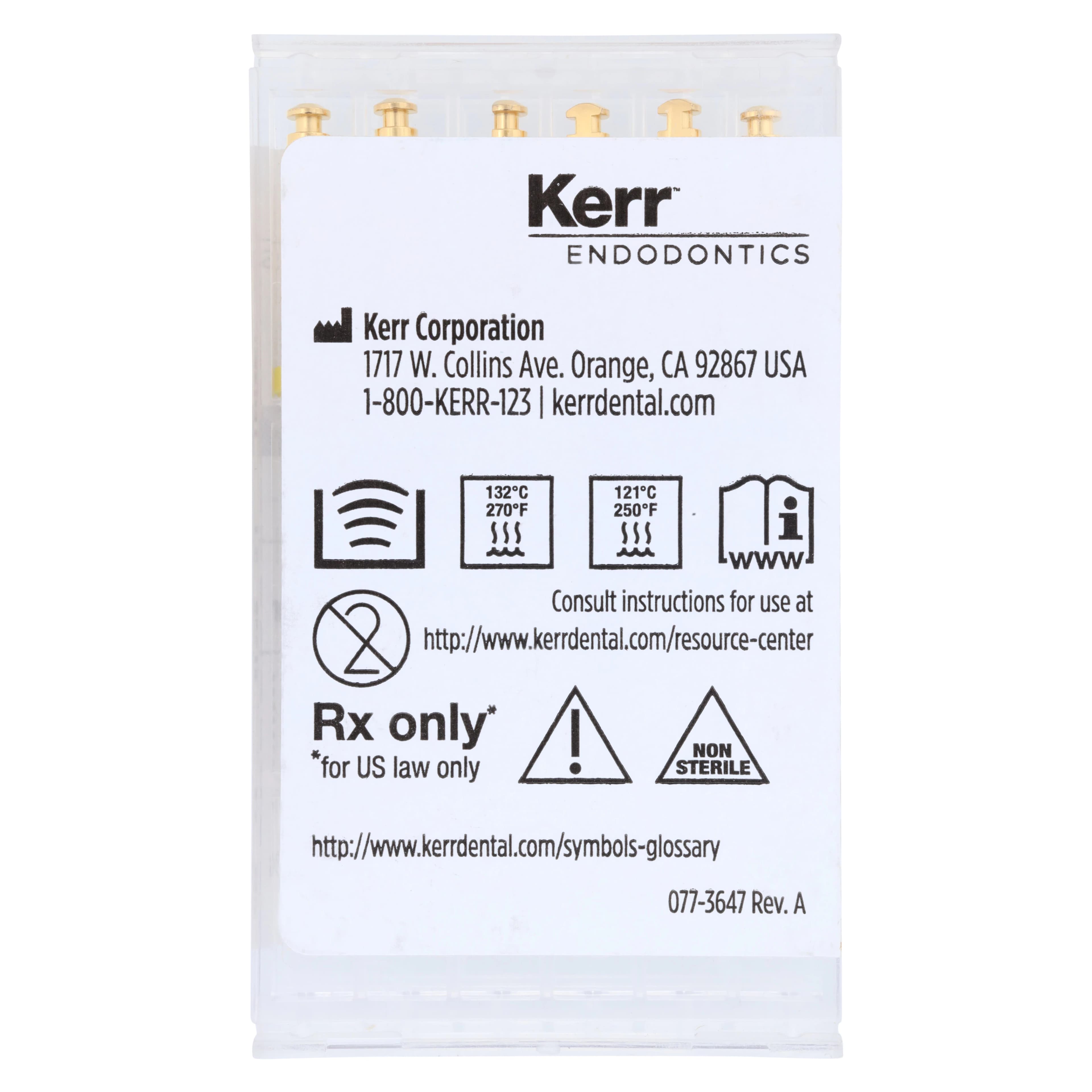 ZenFlex NiTi Rotary Shaping File, .30/.04, 31mm, Non-Cutting Tip, 6/Pk, 818-1303 thumbnail 2