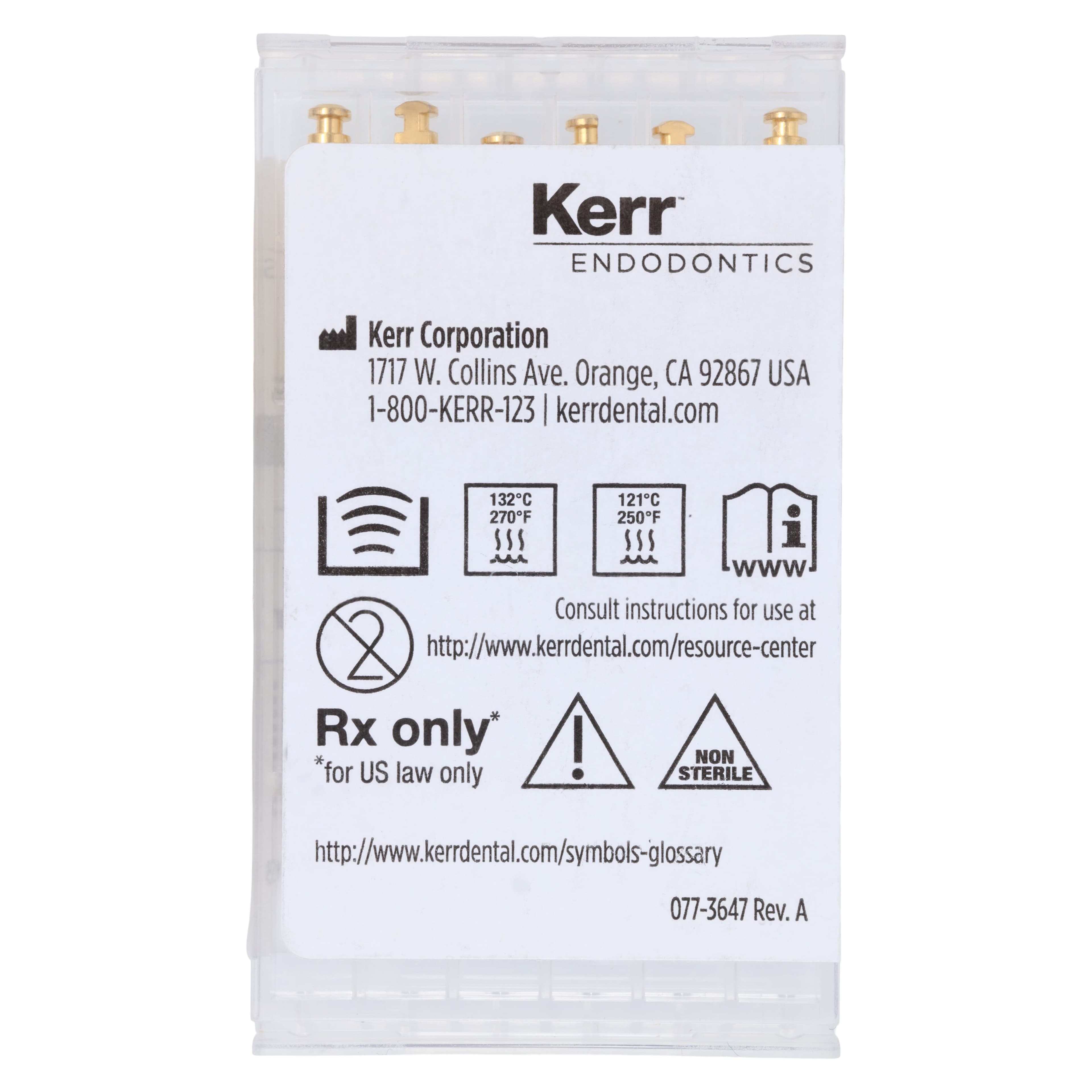 ZenFlex NiTi Rotary Shaping File, .35/.04, 31mm, Non-Cutting, 6/Pk, 818-1353 thumbnail 7