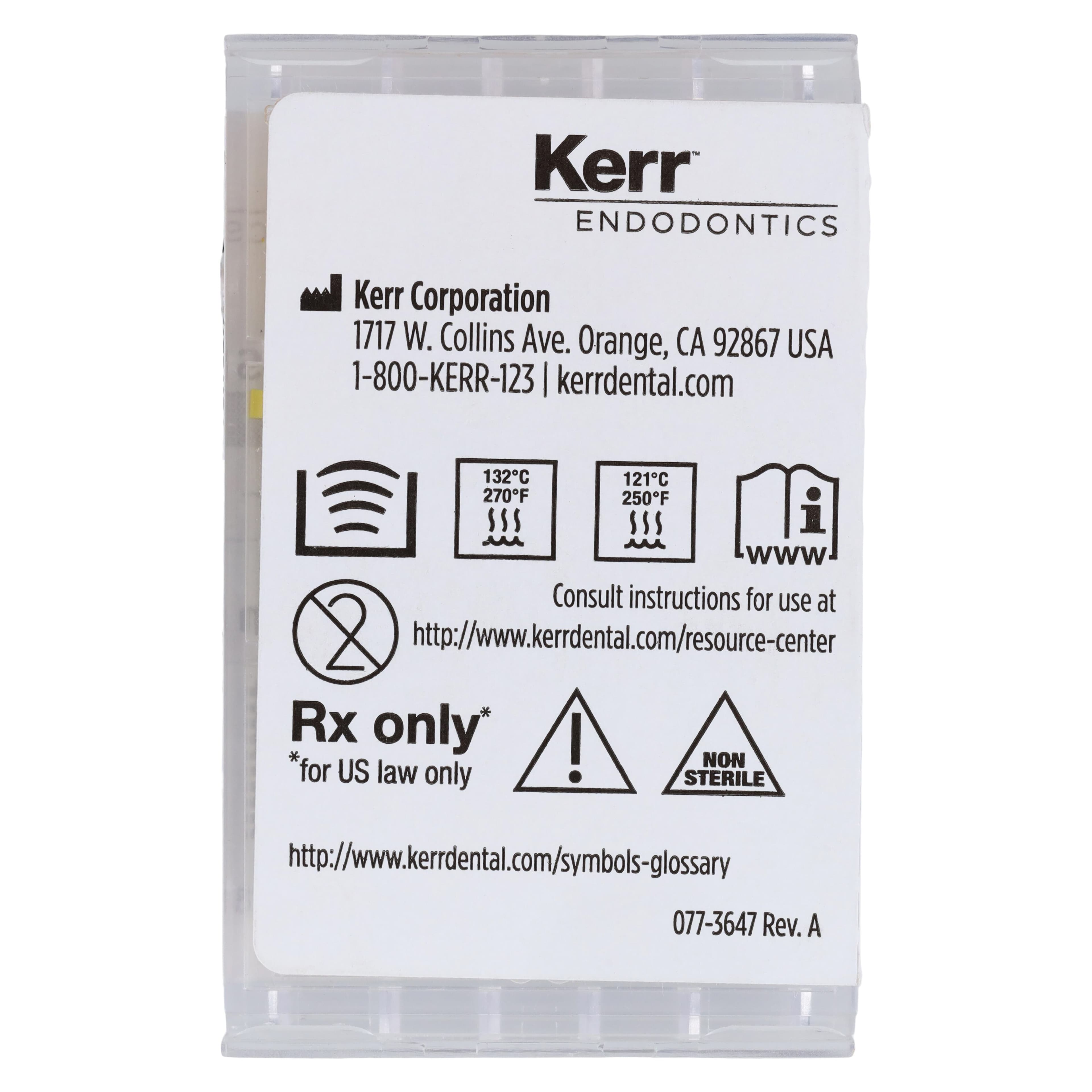 ZenFlex NiTi Rotary Shaping File, .45/.04/25mm, Non-Sterile, 6/Pk, 818-1452 thumbnail 7