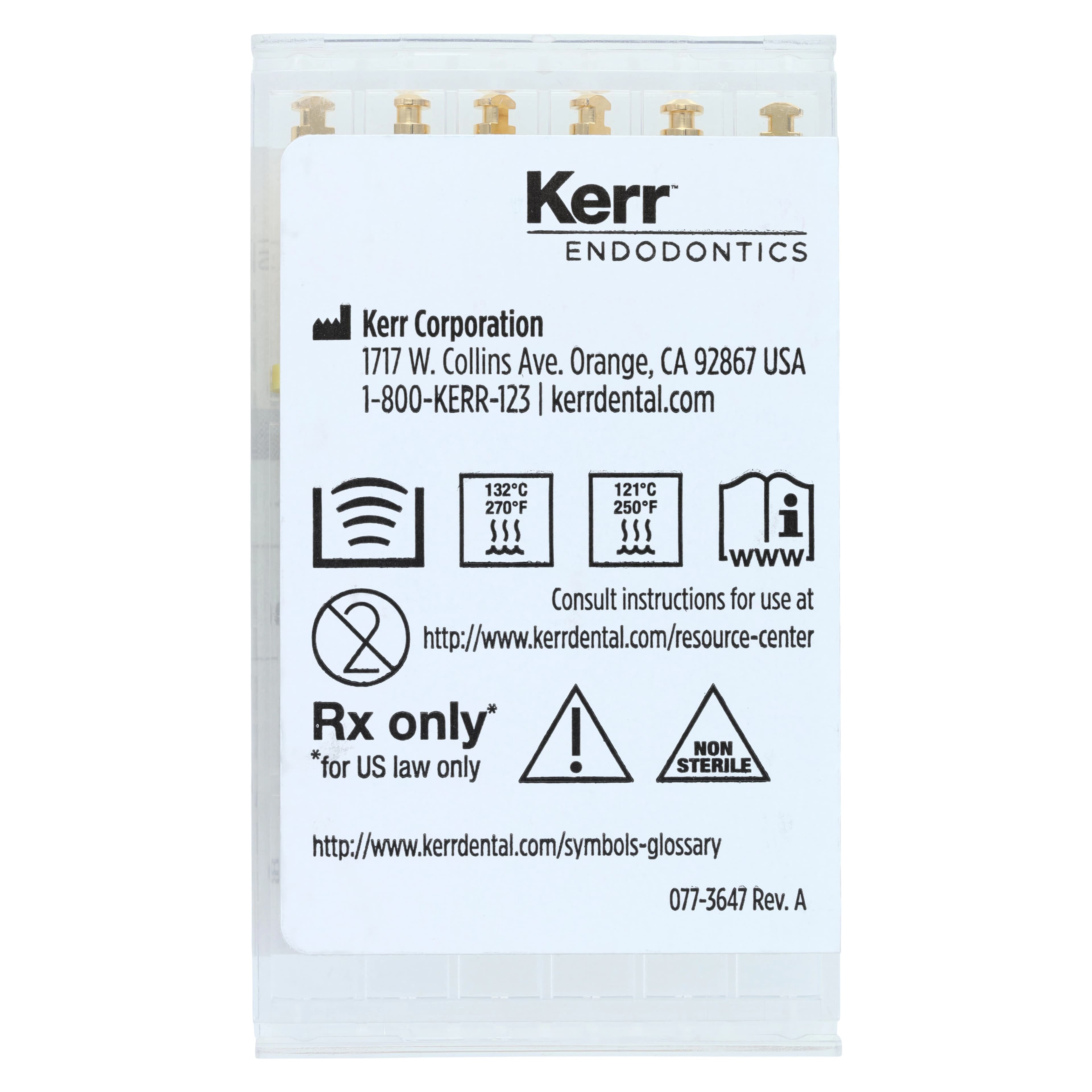 ZenFlex NiTi Rotary Shaping File, .45/.04/31mm, Non-Sterile, 6/Pk, 818-1453 thumbnail 2