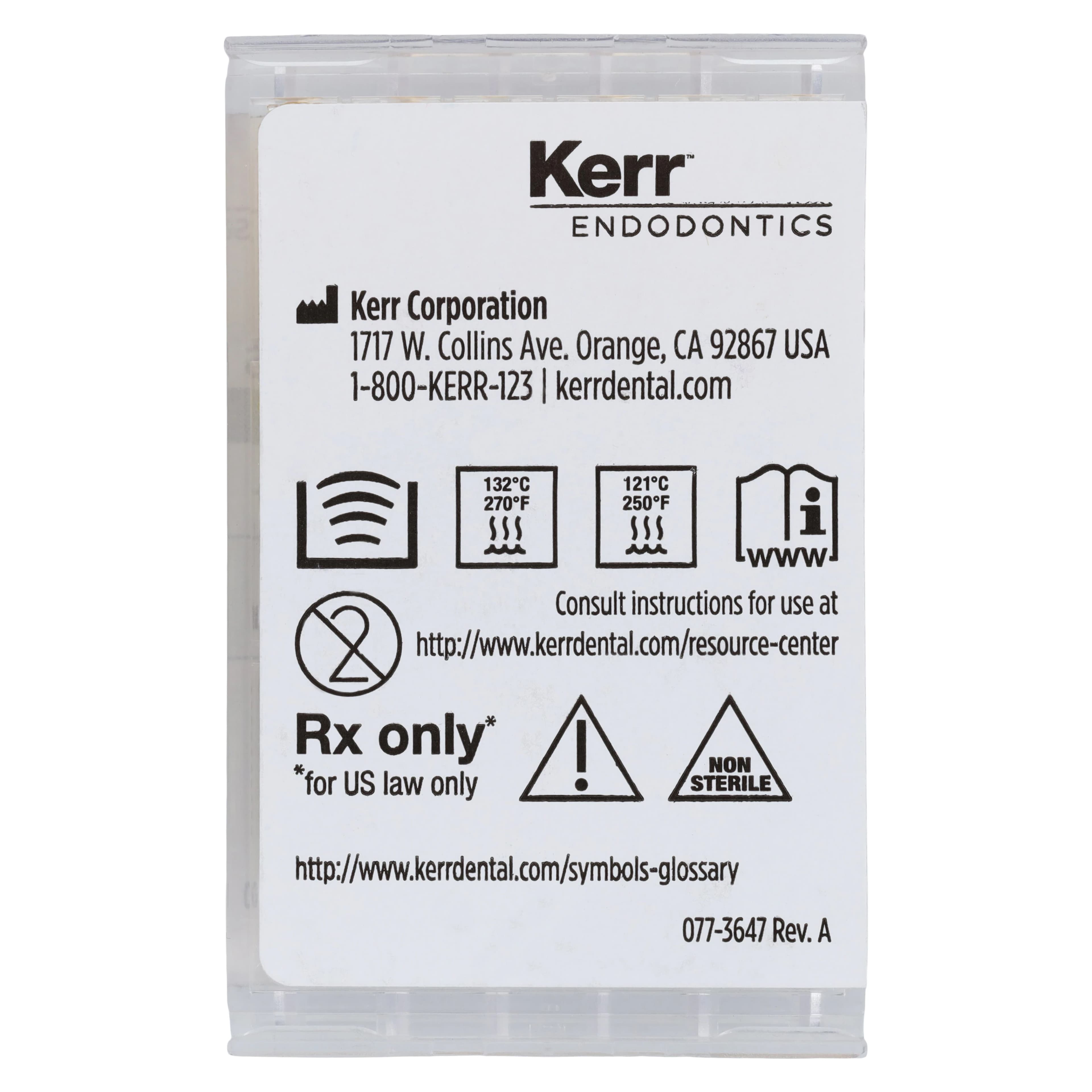 ZenFlex NiTi Rotary Shaping File, .50/.04/25mm, Non-Sterile, 6/Pk, 818-1502 thumbnail 2